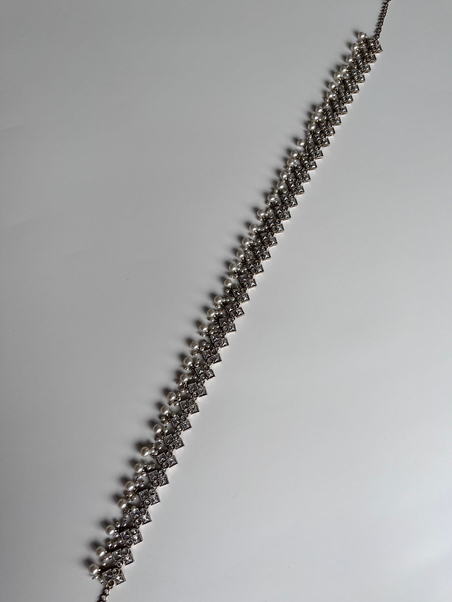 White Polki Pearl Waistchain