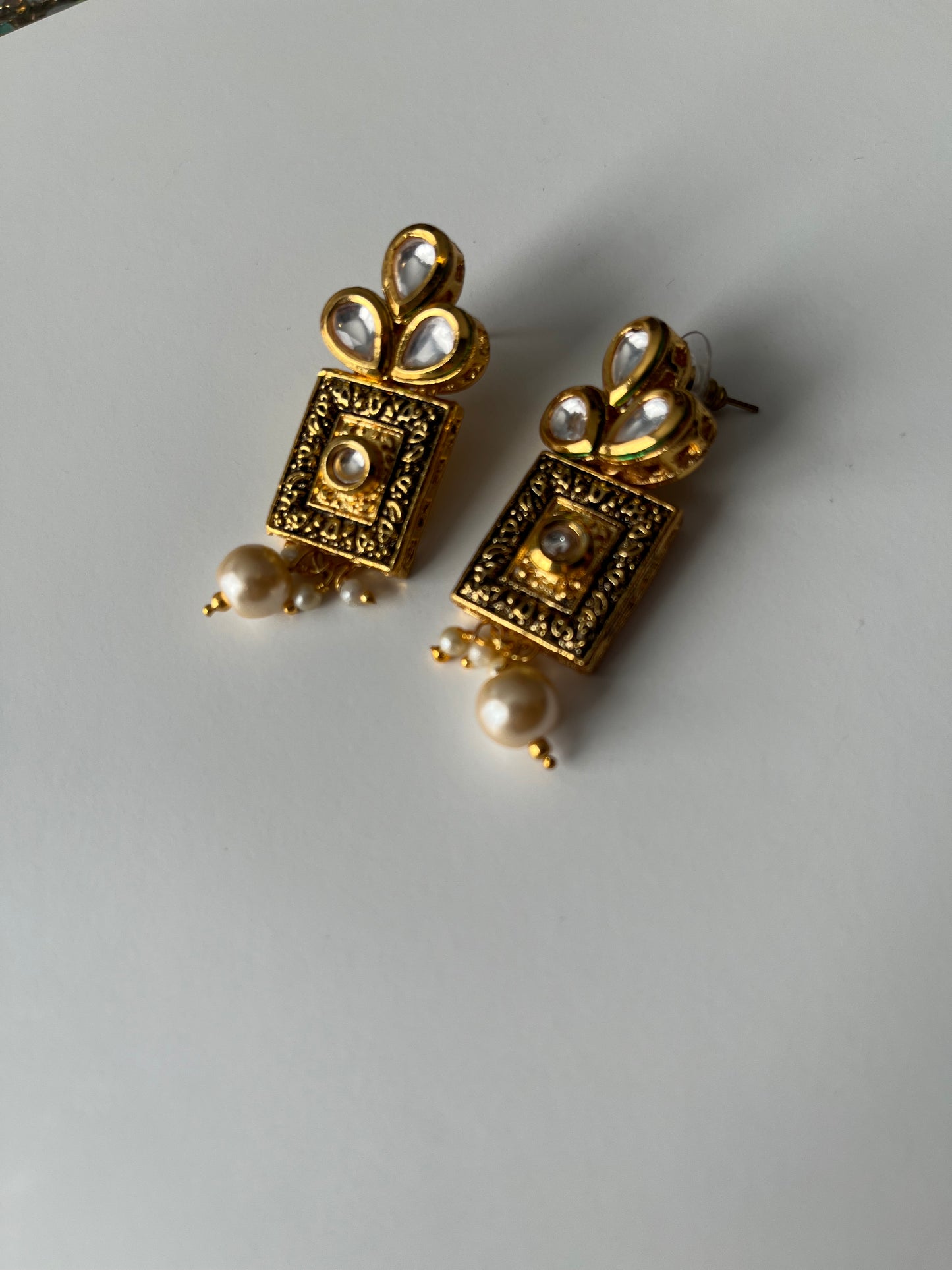 Antique Gold Earrings