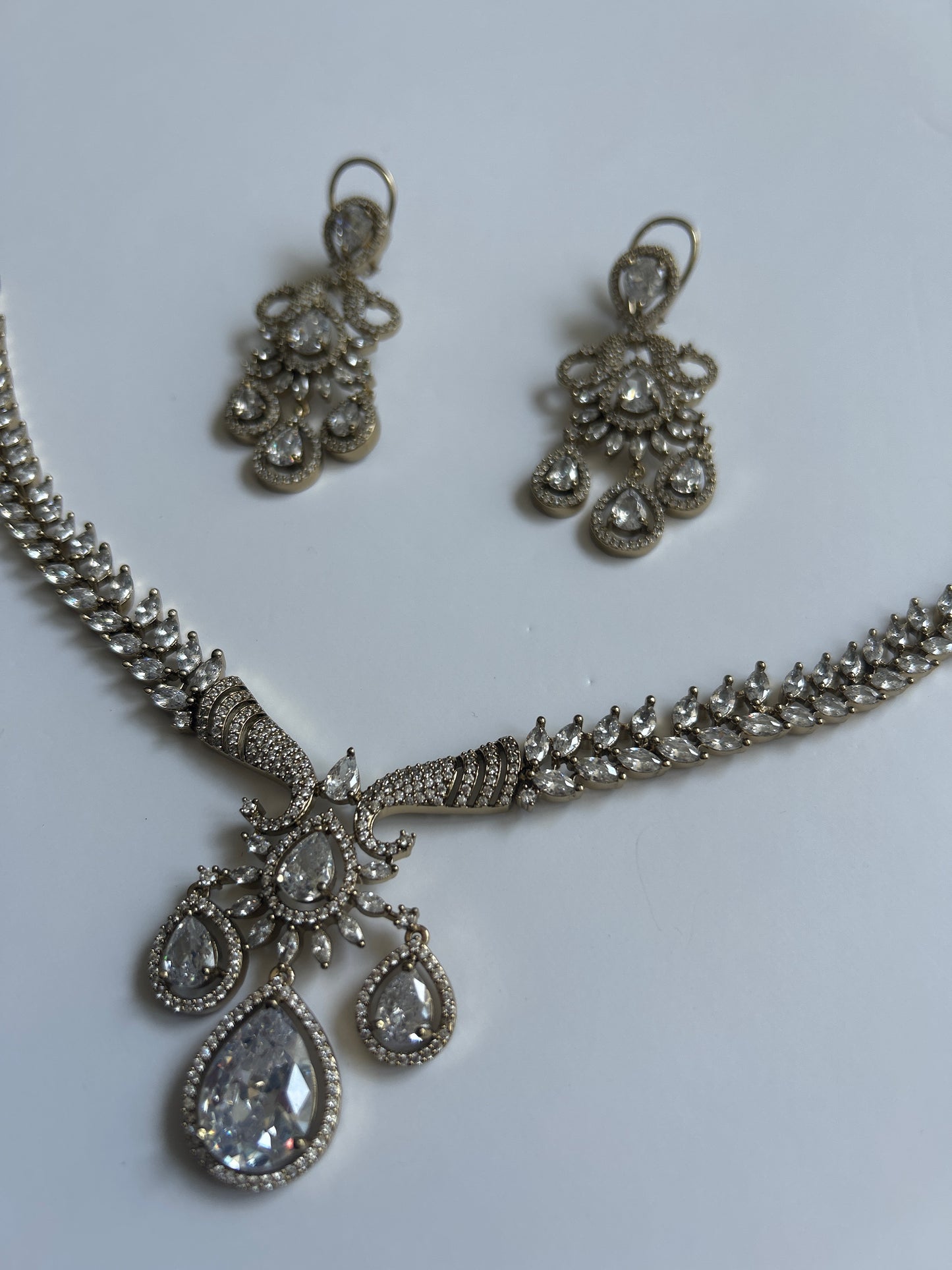 Royal Elegance Necklace Earrings Set