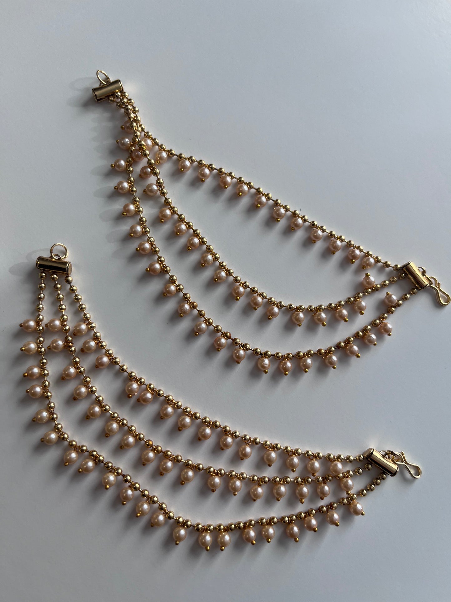 Three-Tier Gold Pearl Sahara