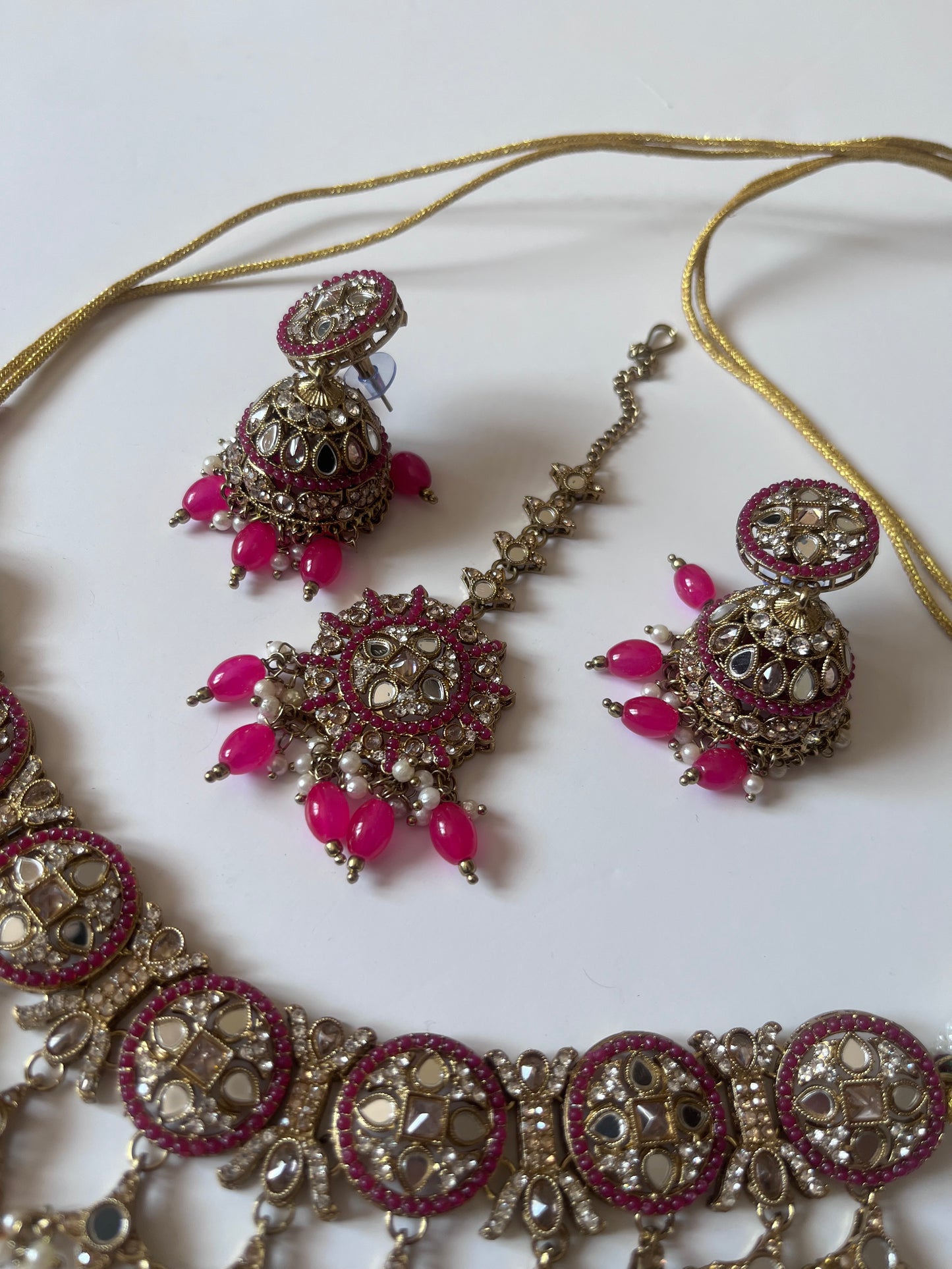Hot Pink Mirror Set