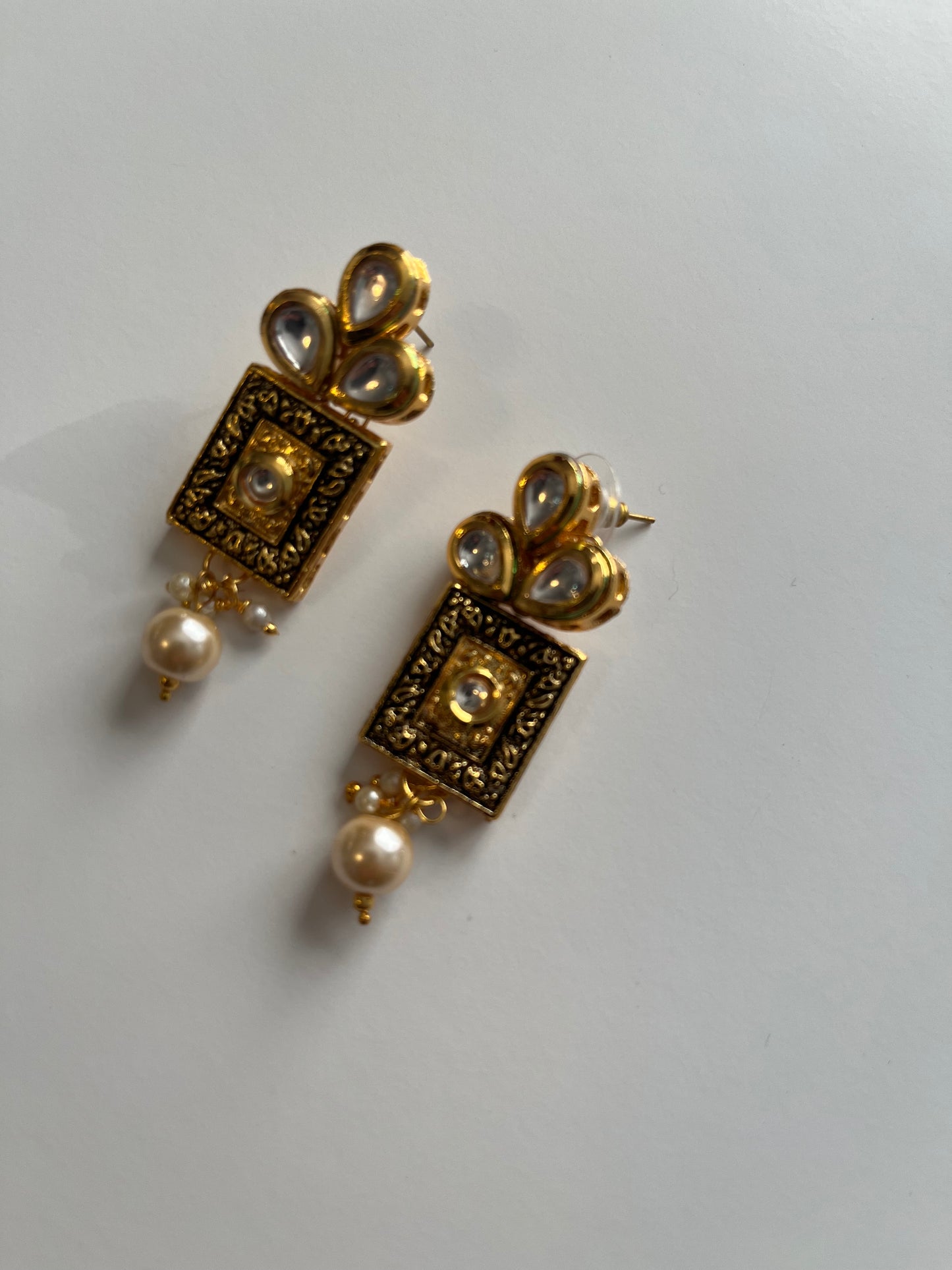 Antique Gold Earrings