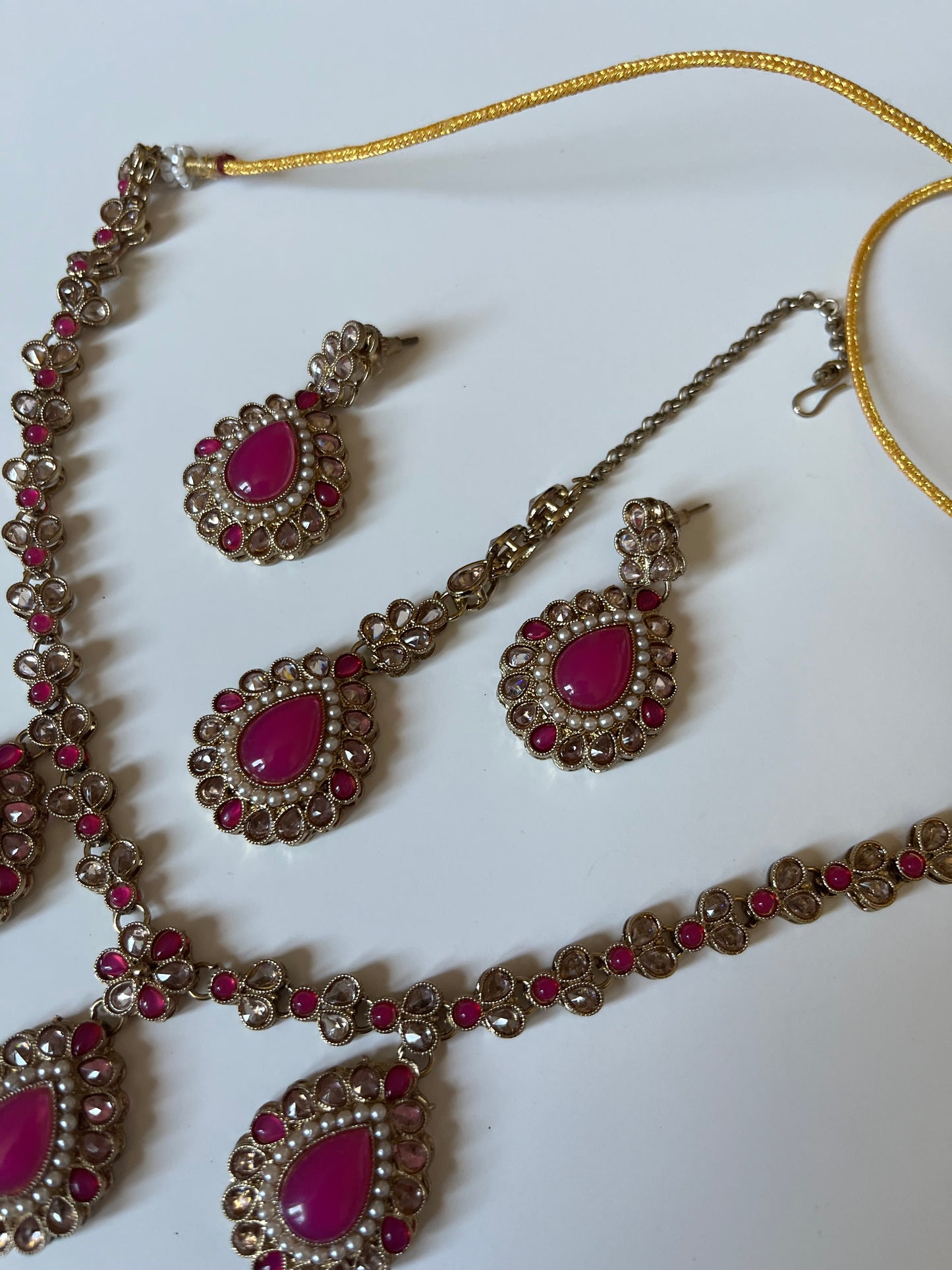 Hot Pink 3 Pendant Set