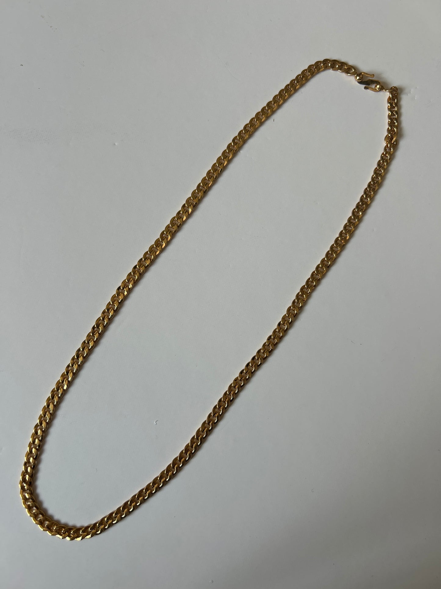 Faux Gold Men’s Necklace