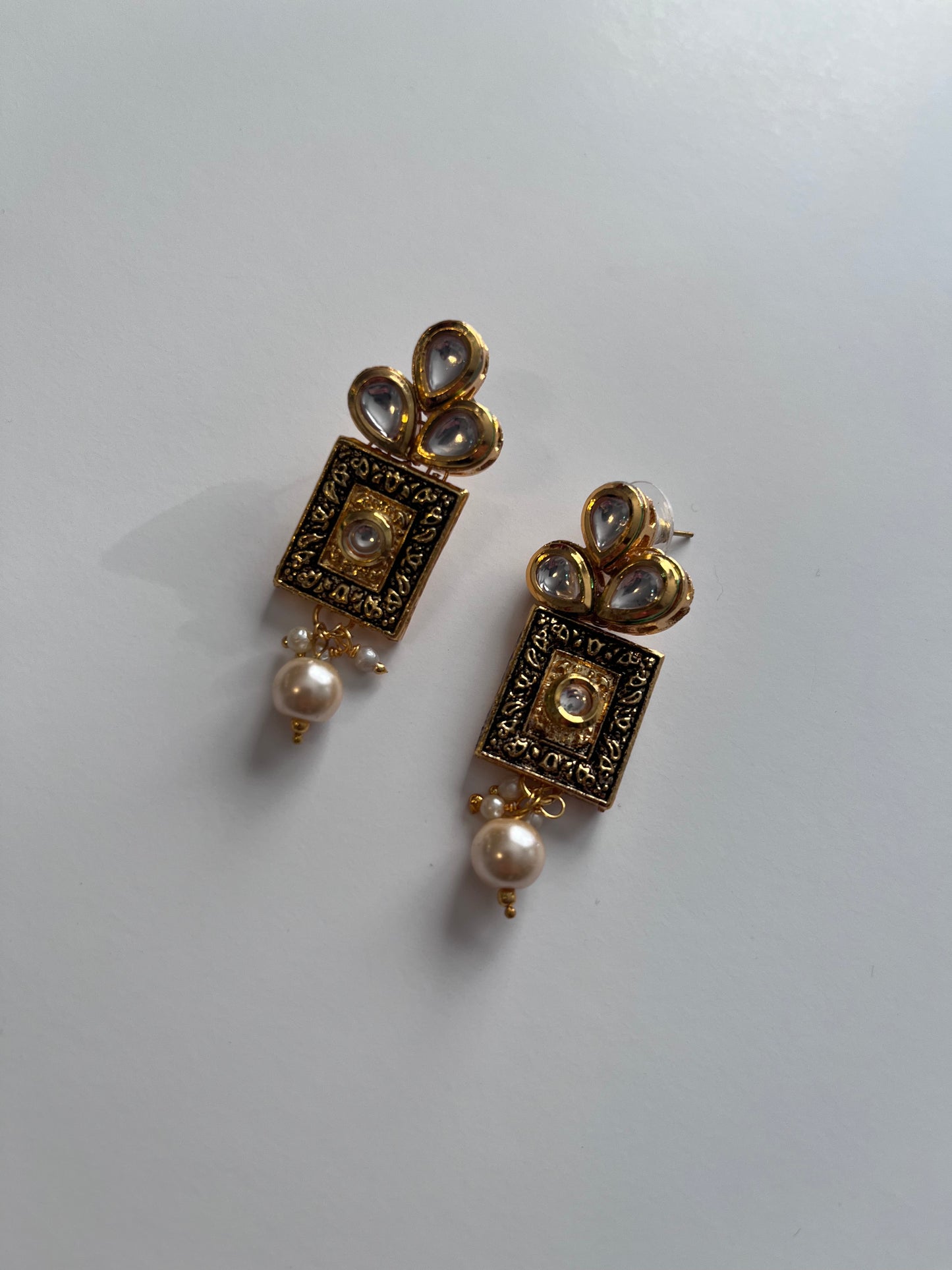 Antique Gold Earrings