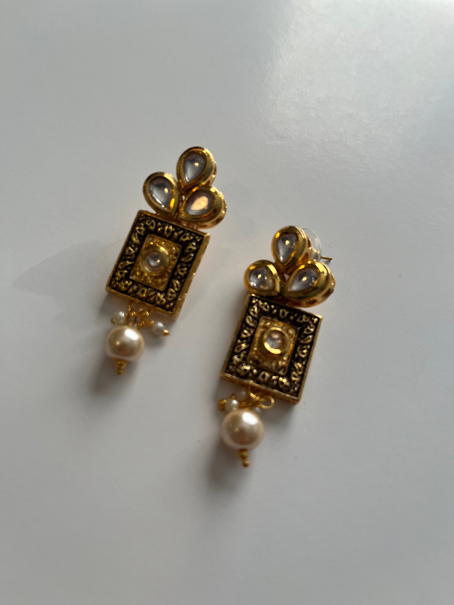 Antique Gold Earrings