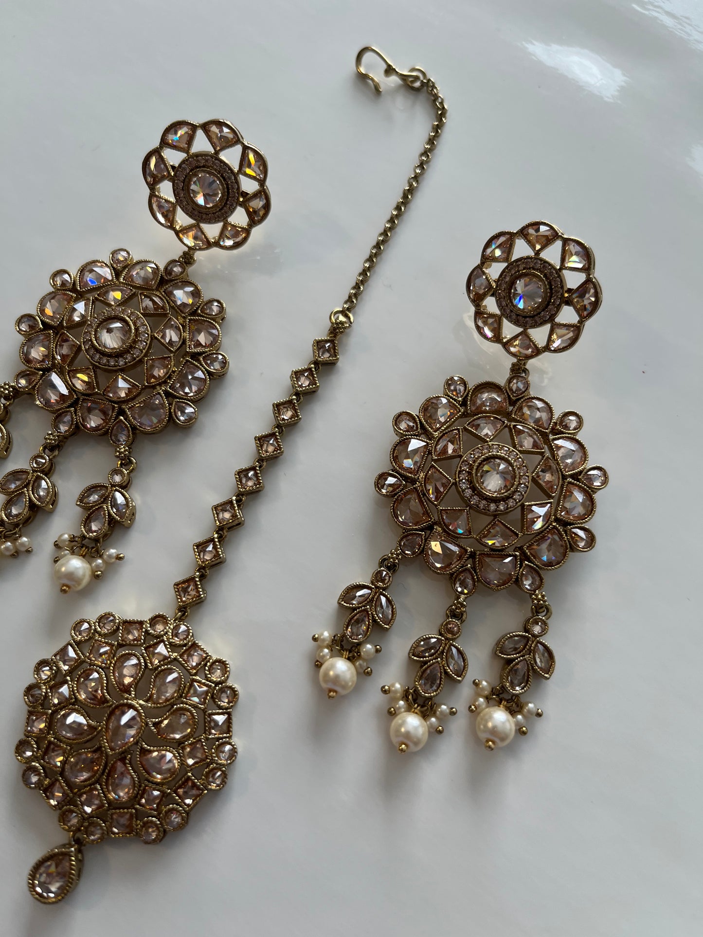 High Quality Polki Earring Tikka
