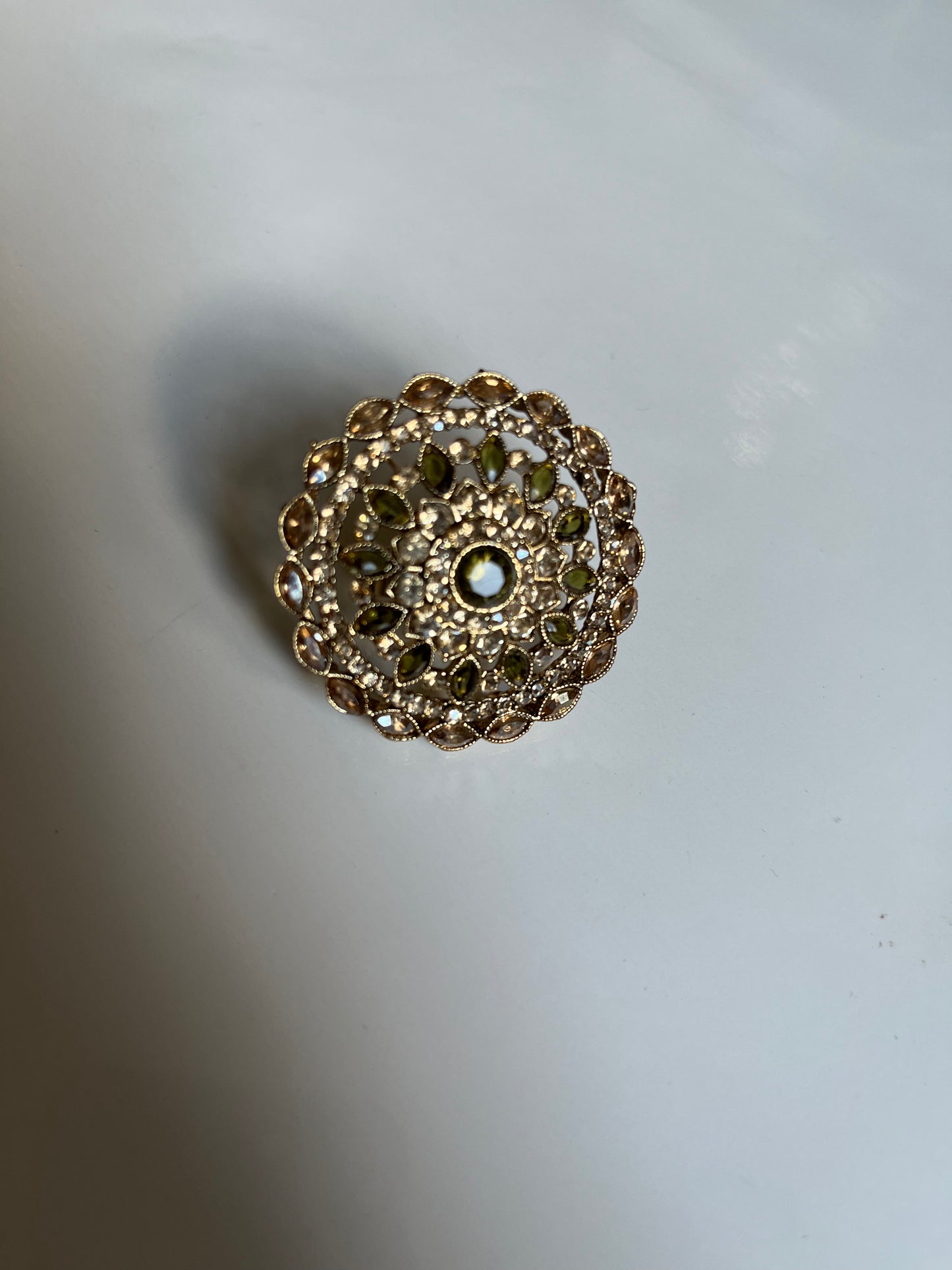 Mehndi Green Ring