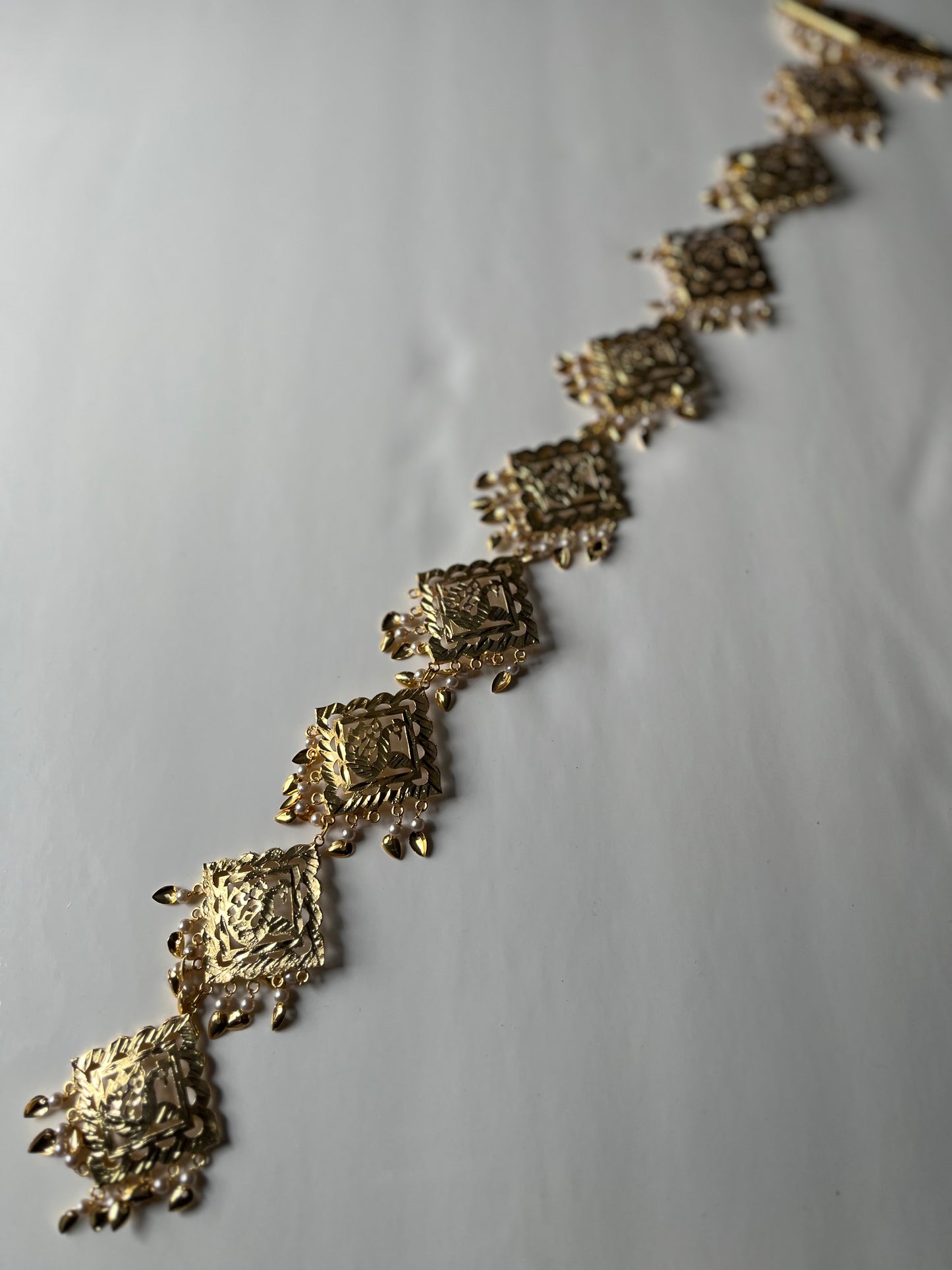 Diamond Shape Hold Foil Hair Braid