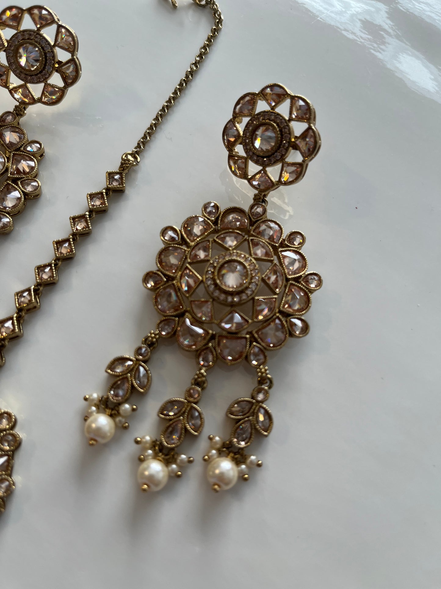 High Quality Polki Earring Tikka