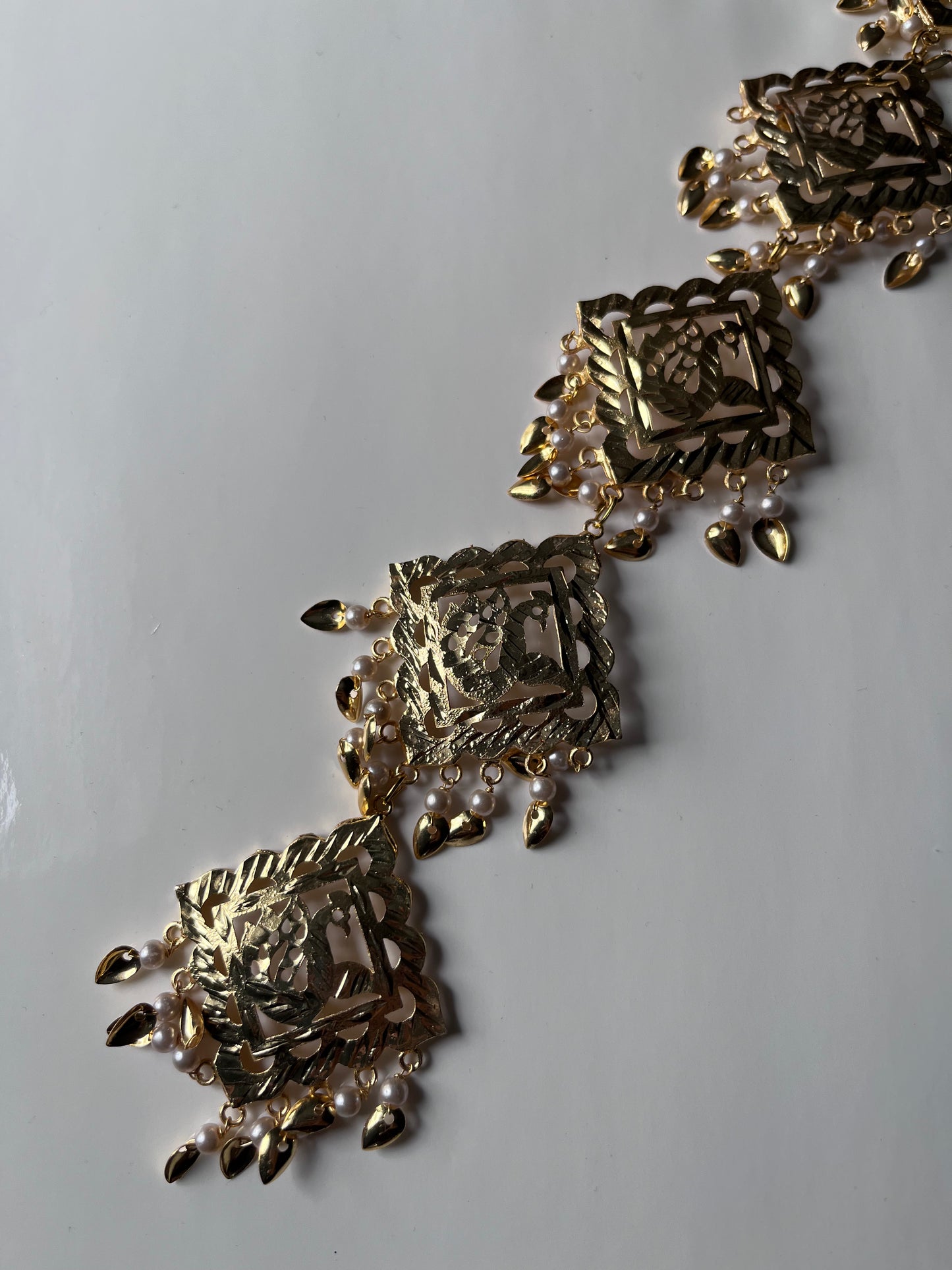Diamond Shape Hold Foil Hair Braid