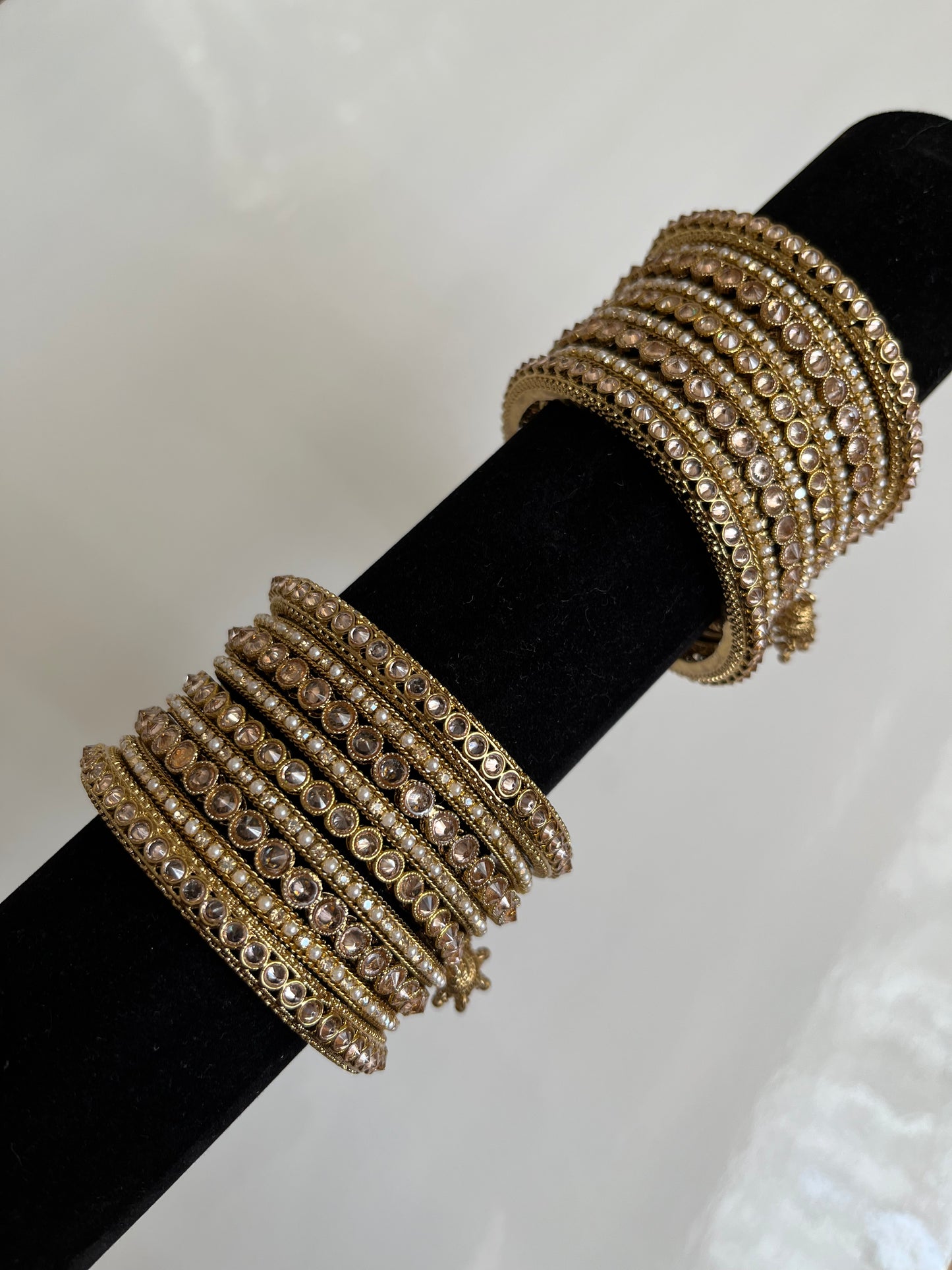 Polki Jumke Bangle Set