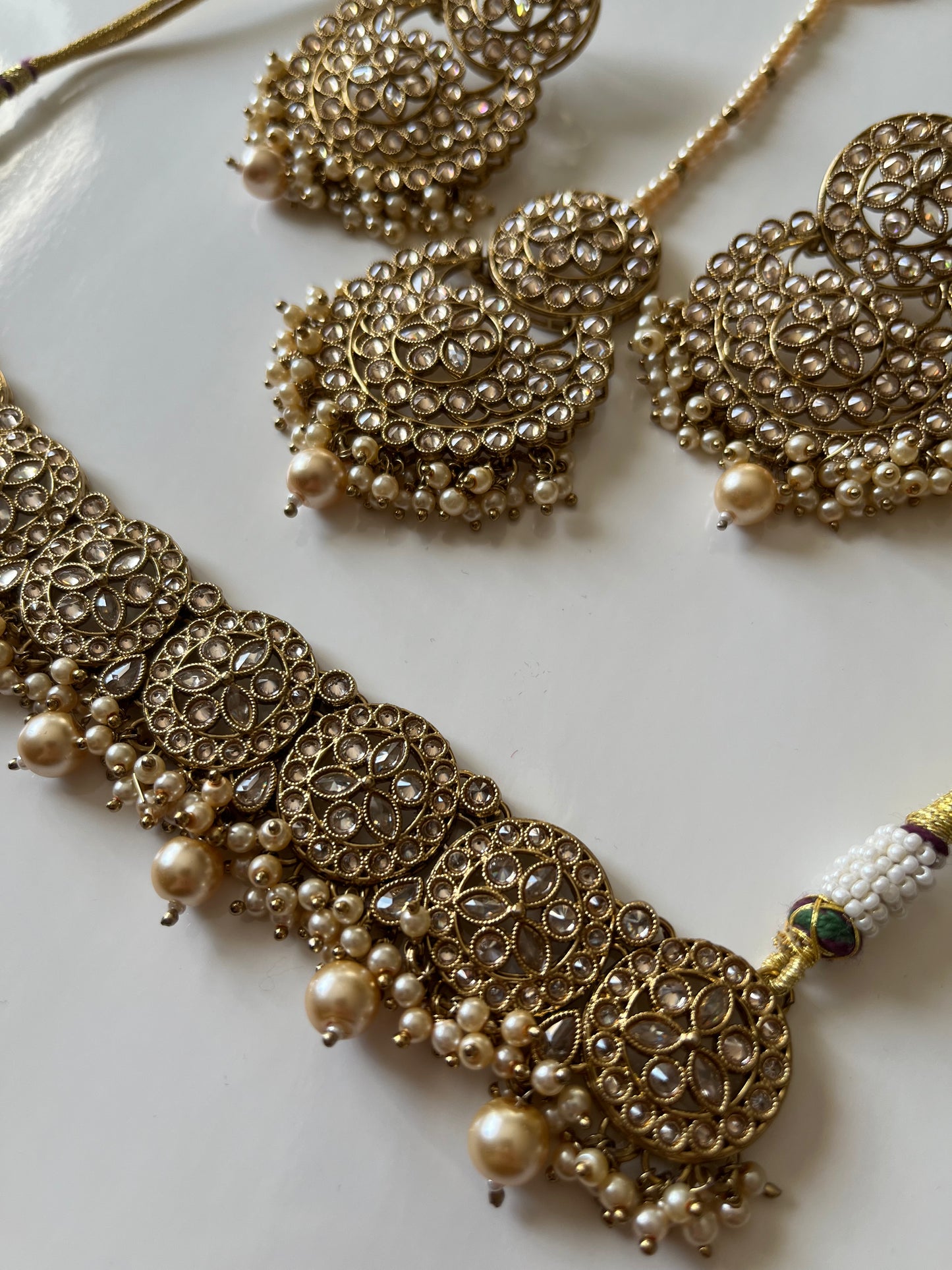 Round Polki Choker Set
