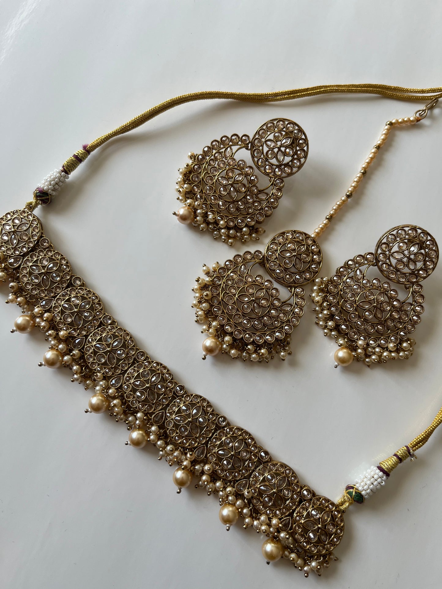 Round Polki Choker Set