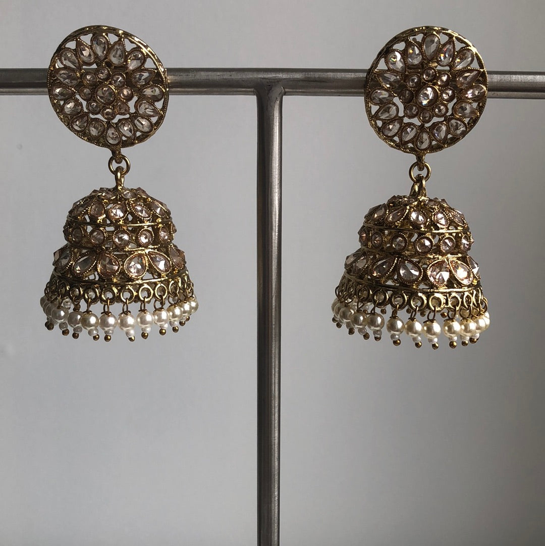 Medium Jumke Earring Tikka Set