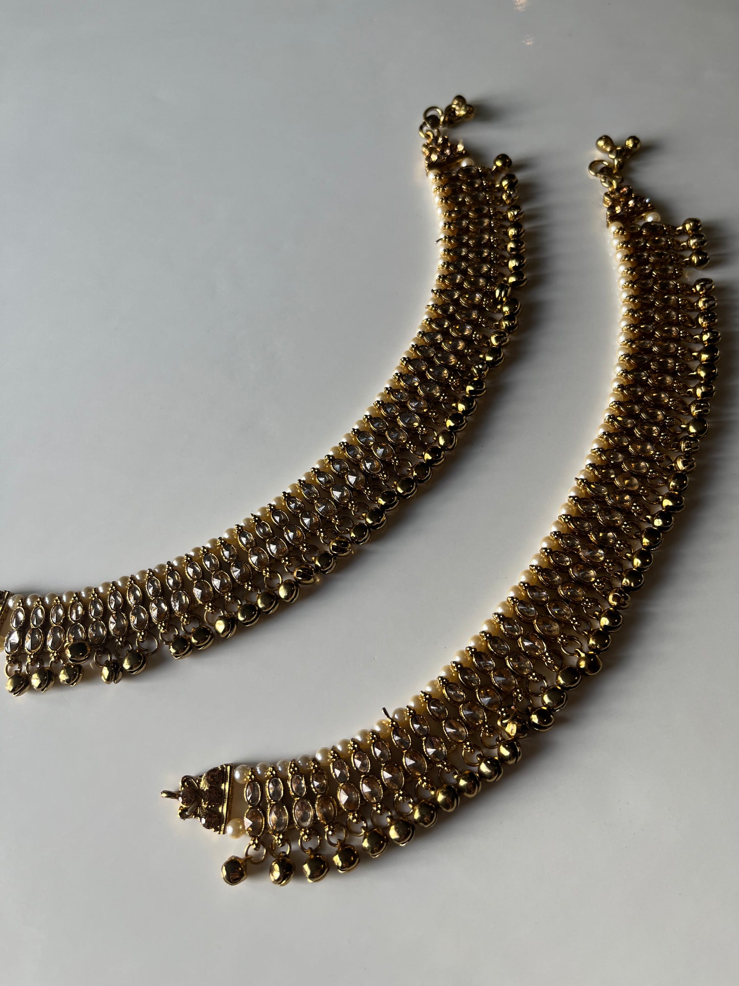 Gold Chan Chan Janjaran Anklets