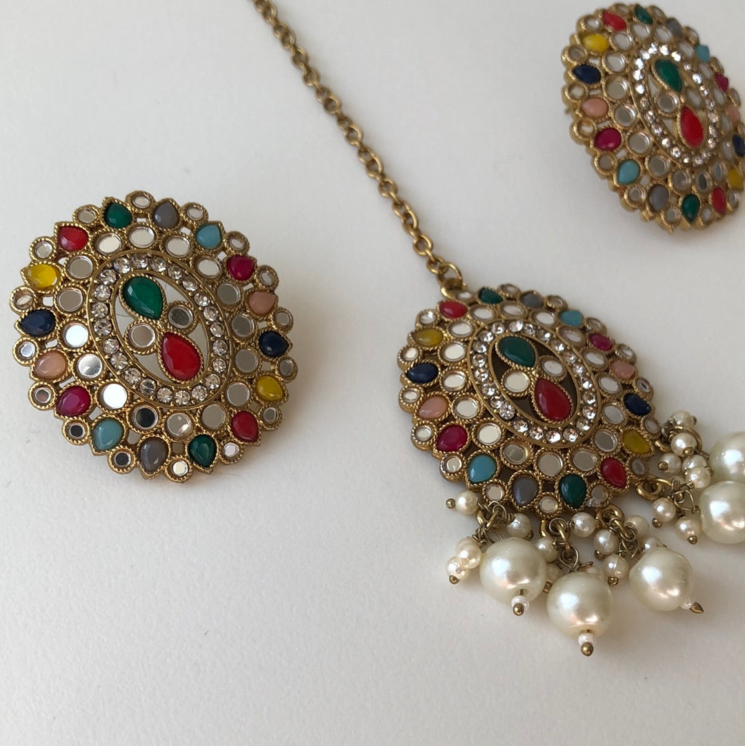 Sangeet Multicolor Choker