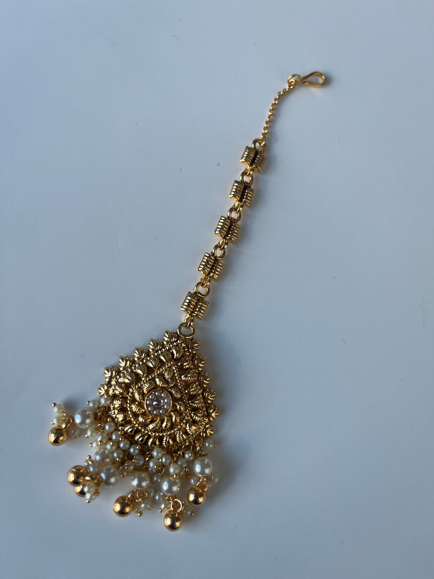 Teardrop Antique Gold Tikka