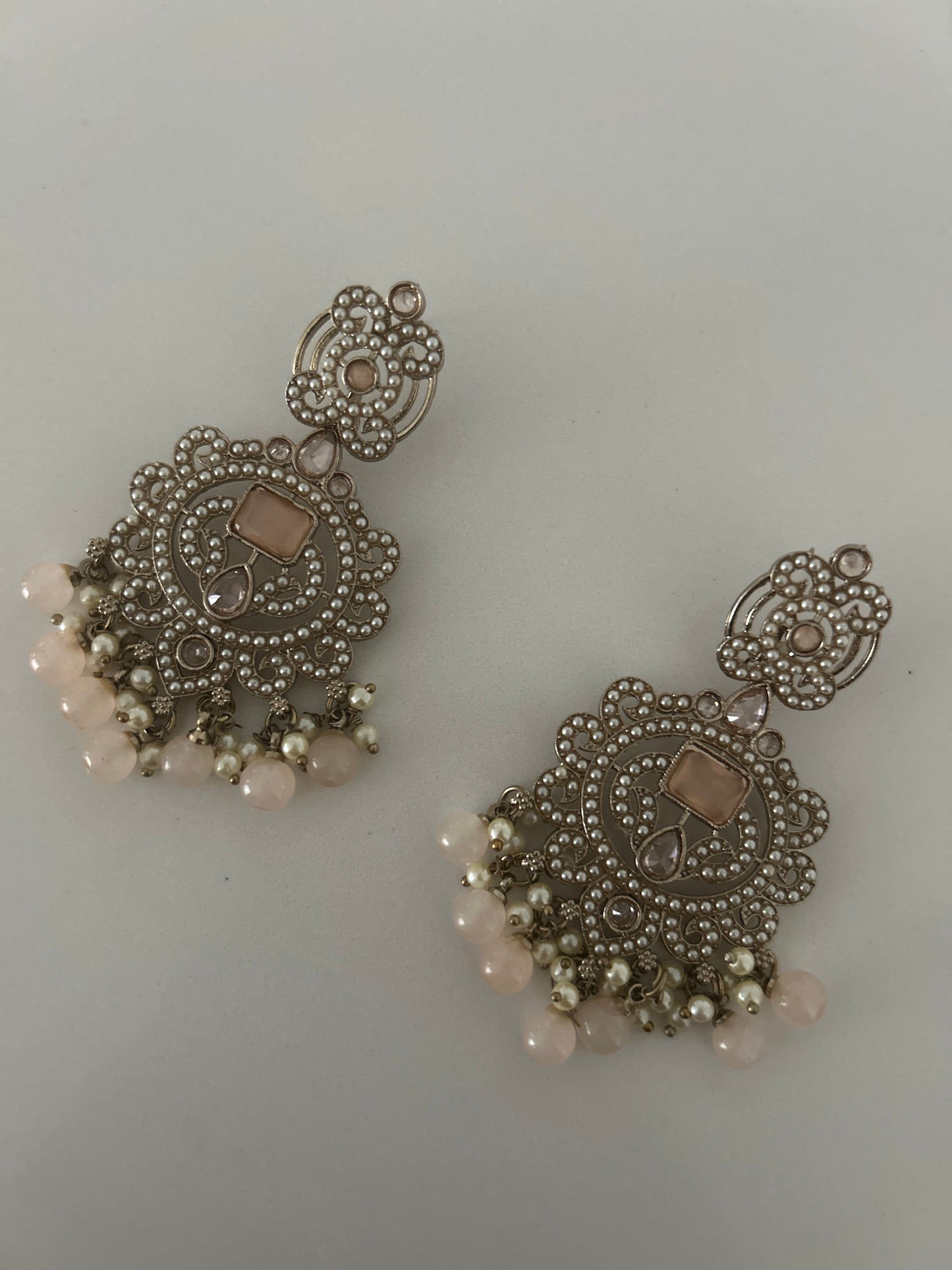 Beige Earrings