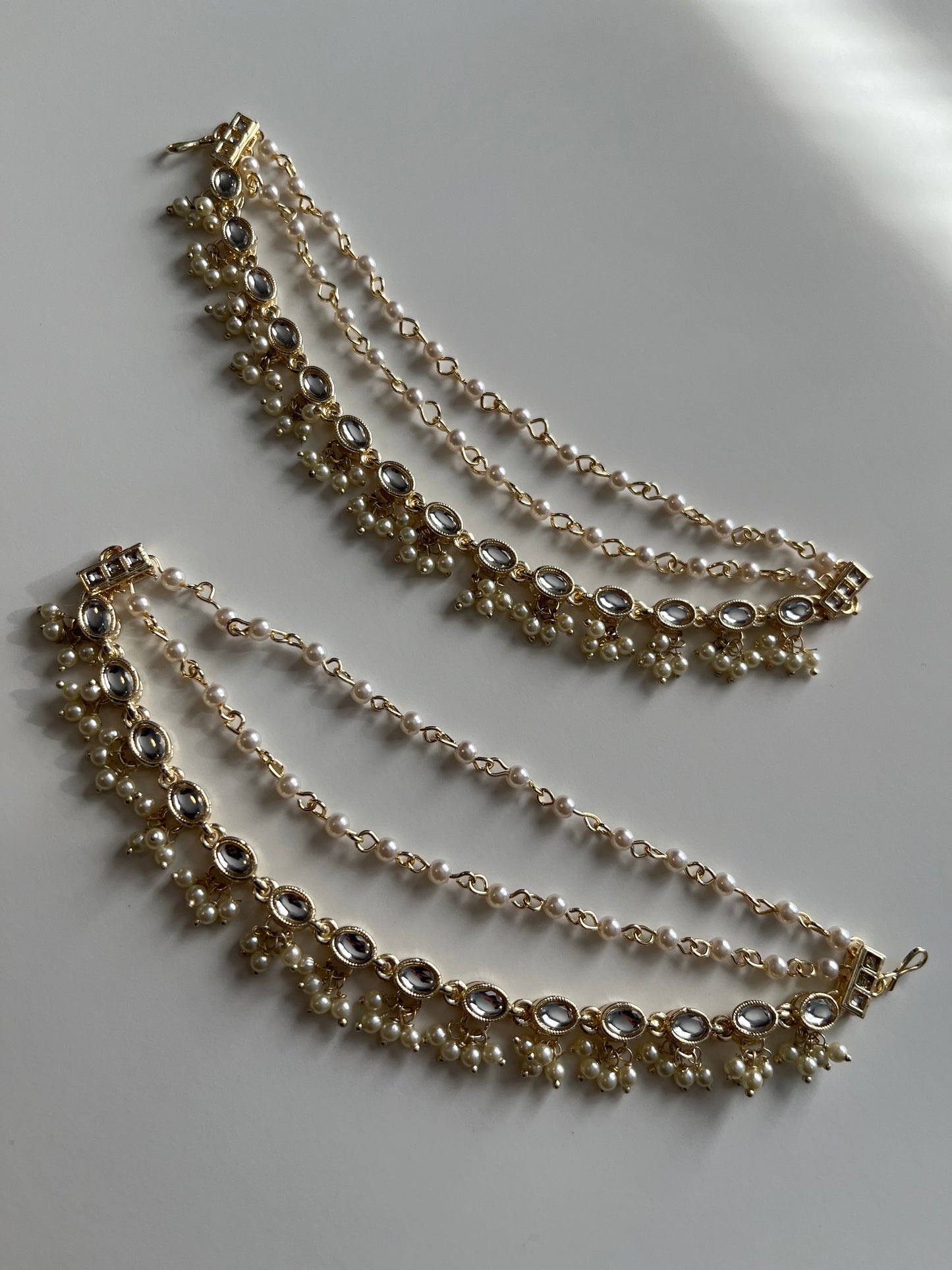 Oval Faux Kundan Sahara