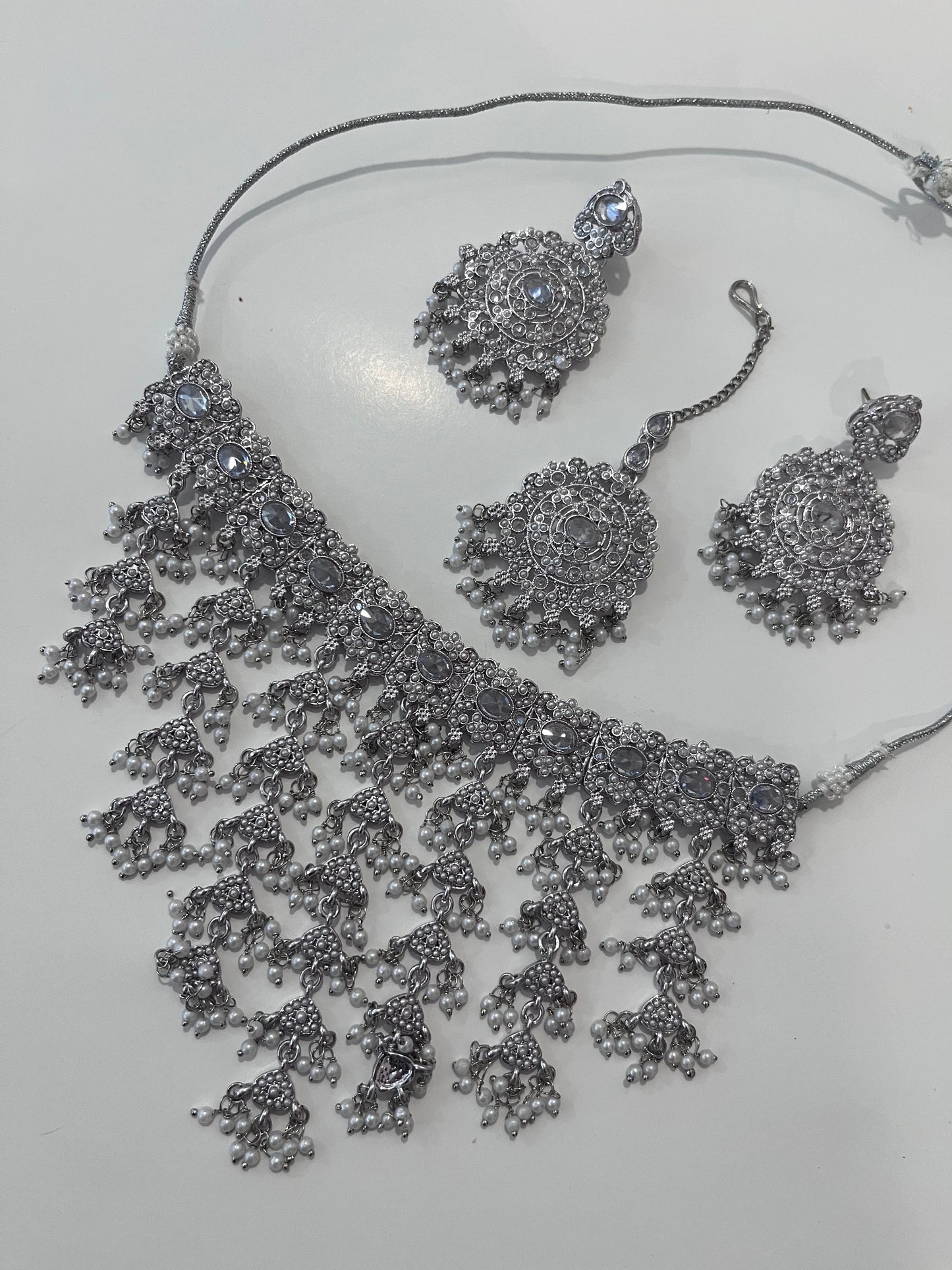 Silver Waterfall Set