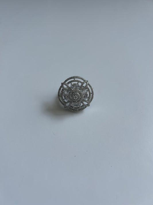Lotus Silver Ring