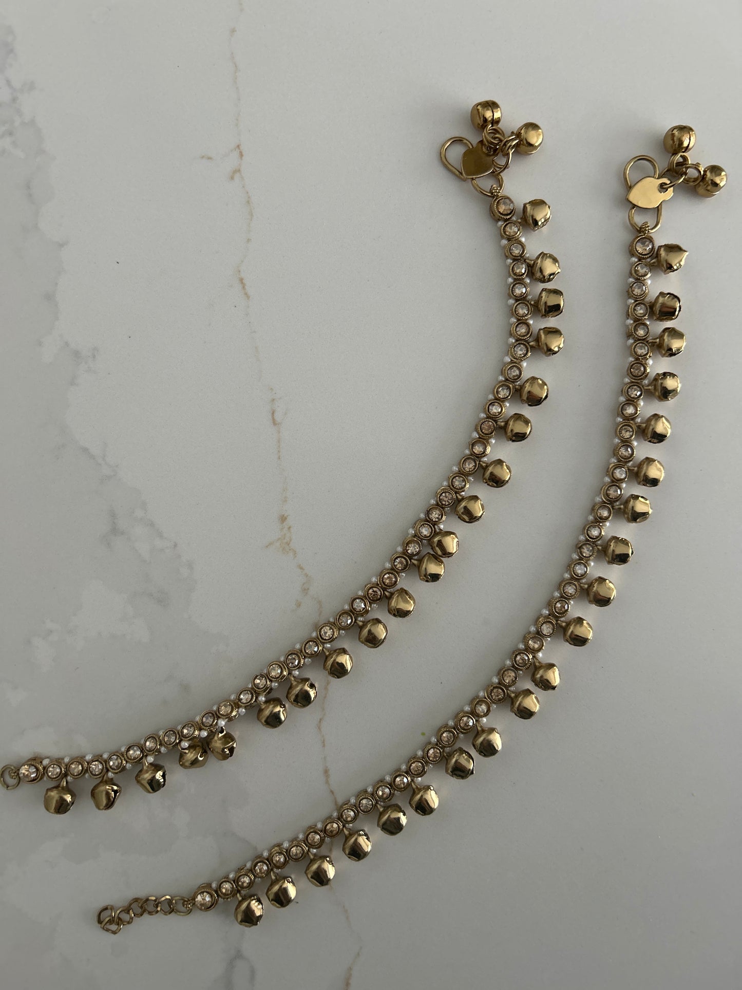 Gungru Simple Anklets Payal Jhanjaran
