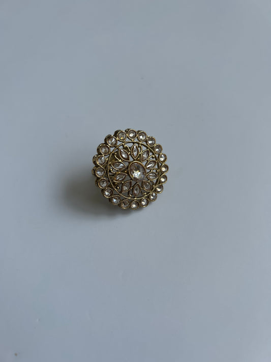 Gold Ring Statement
