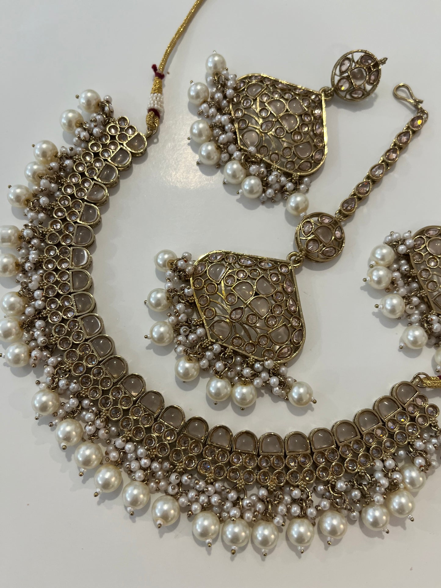 White Pearl Gold Set