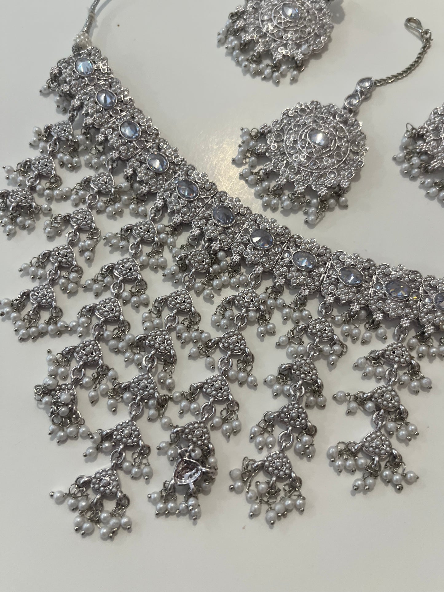 Silver Waterfall Set