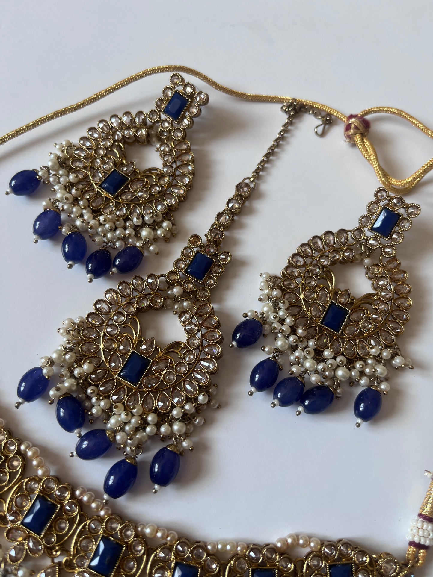 Navy Blue Rectangular Set