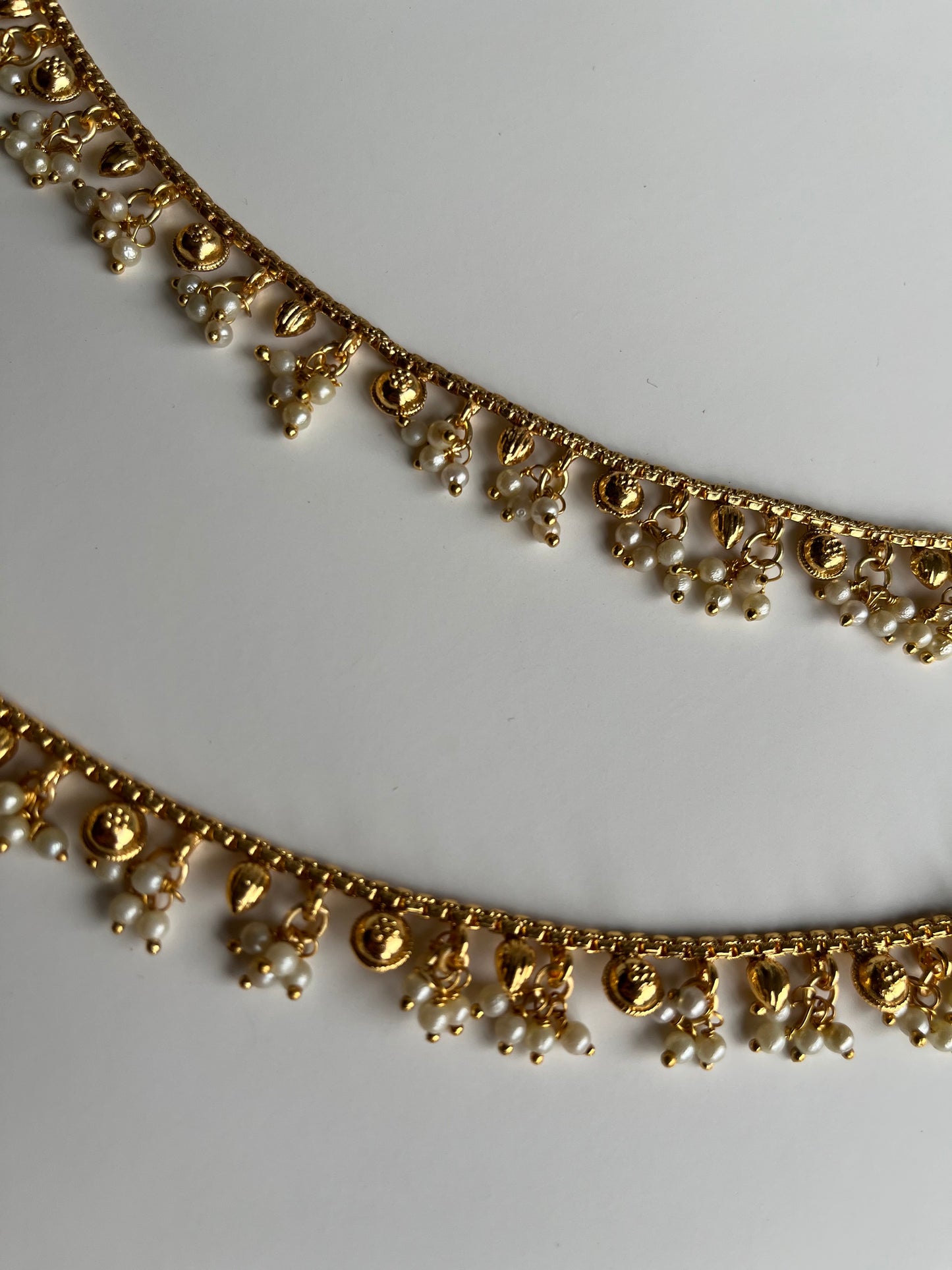 Faux Gold Jhanjar Payal