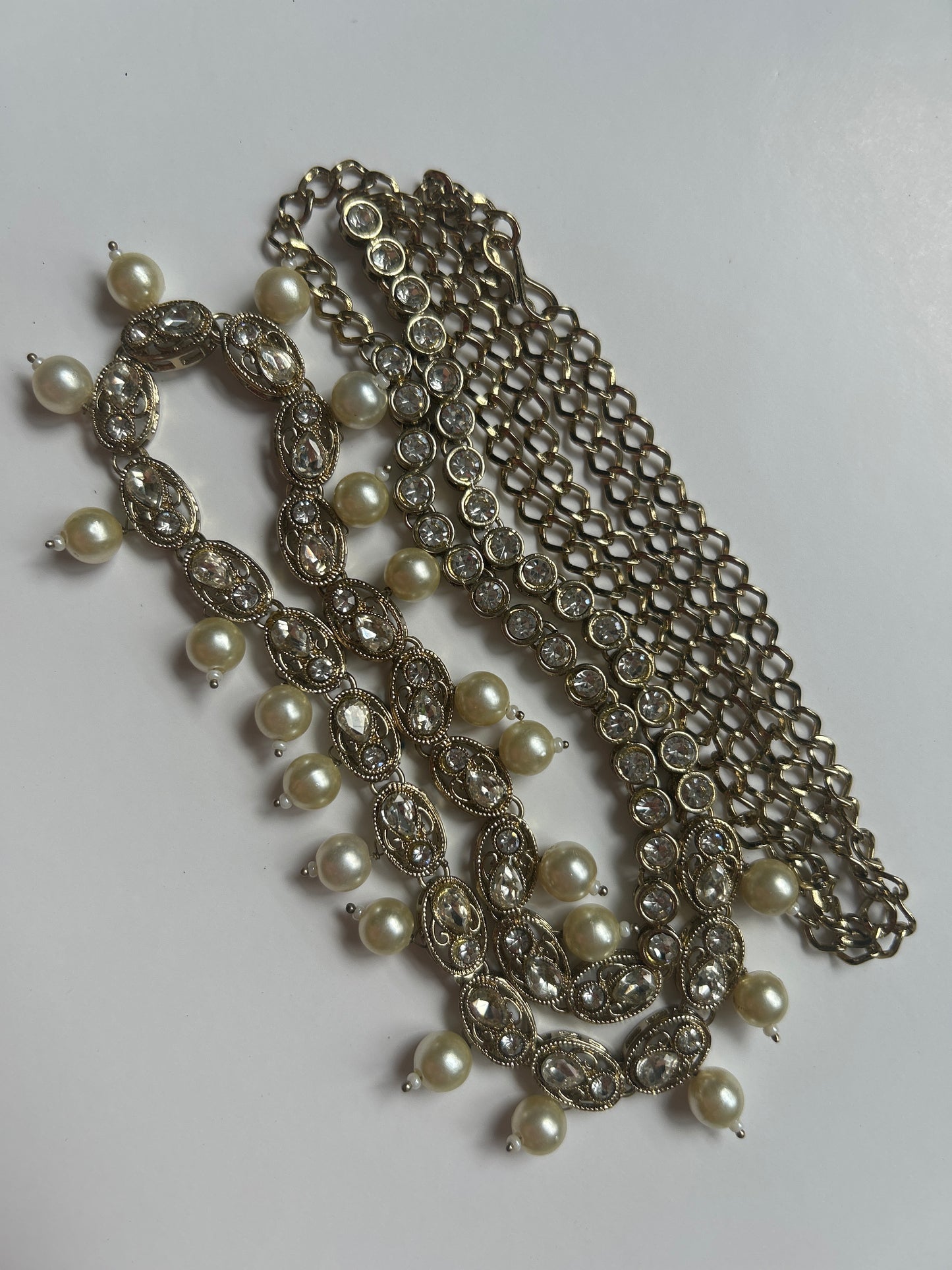 Pearls and Oval Waistchain