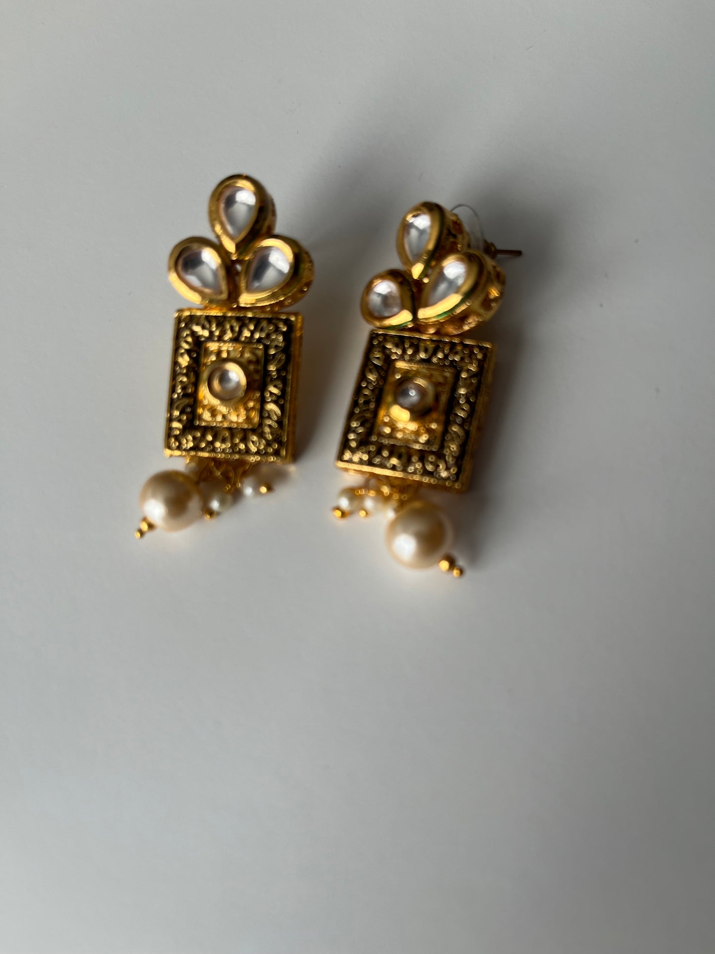 Antique Gold Earrings