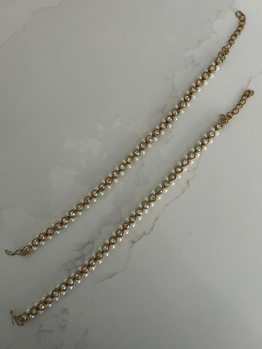 Elegant Simple Anklets Payal Jhanjaran
