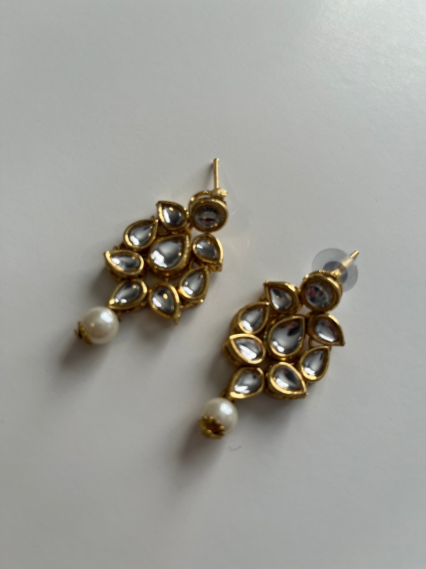 Faux Kundan Earrings