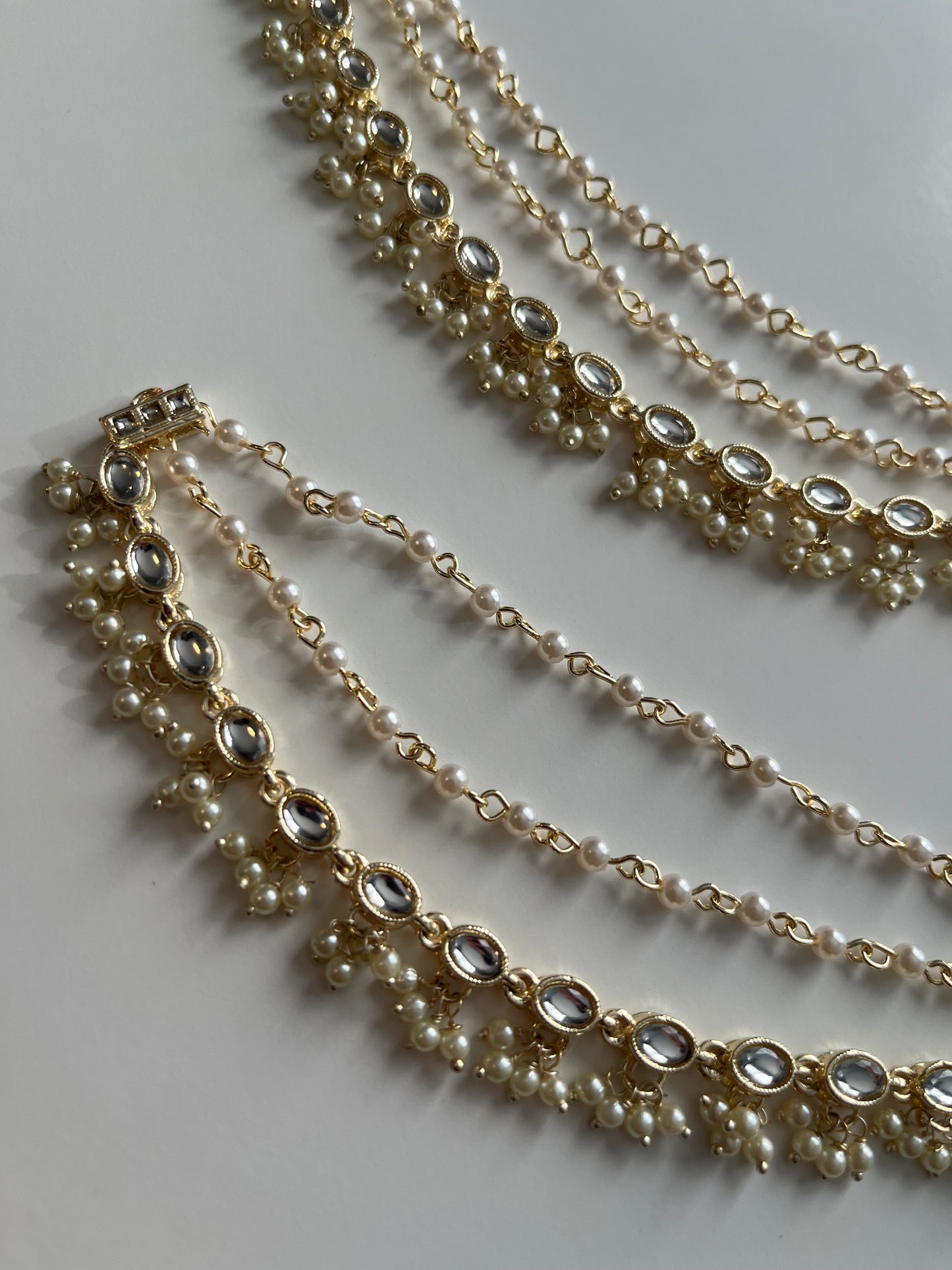 Oval Faux Kundan Sahara