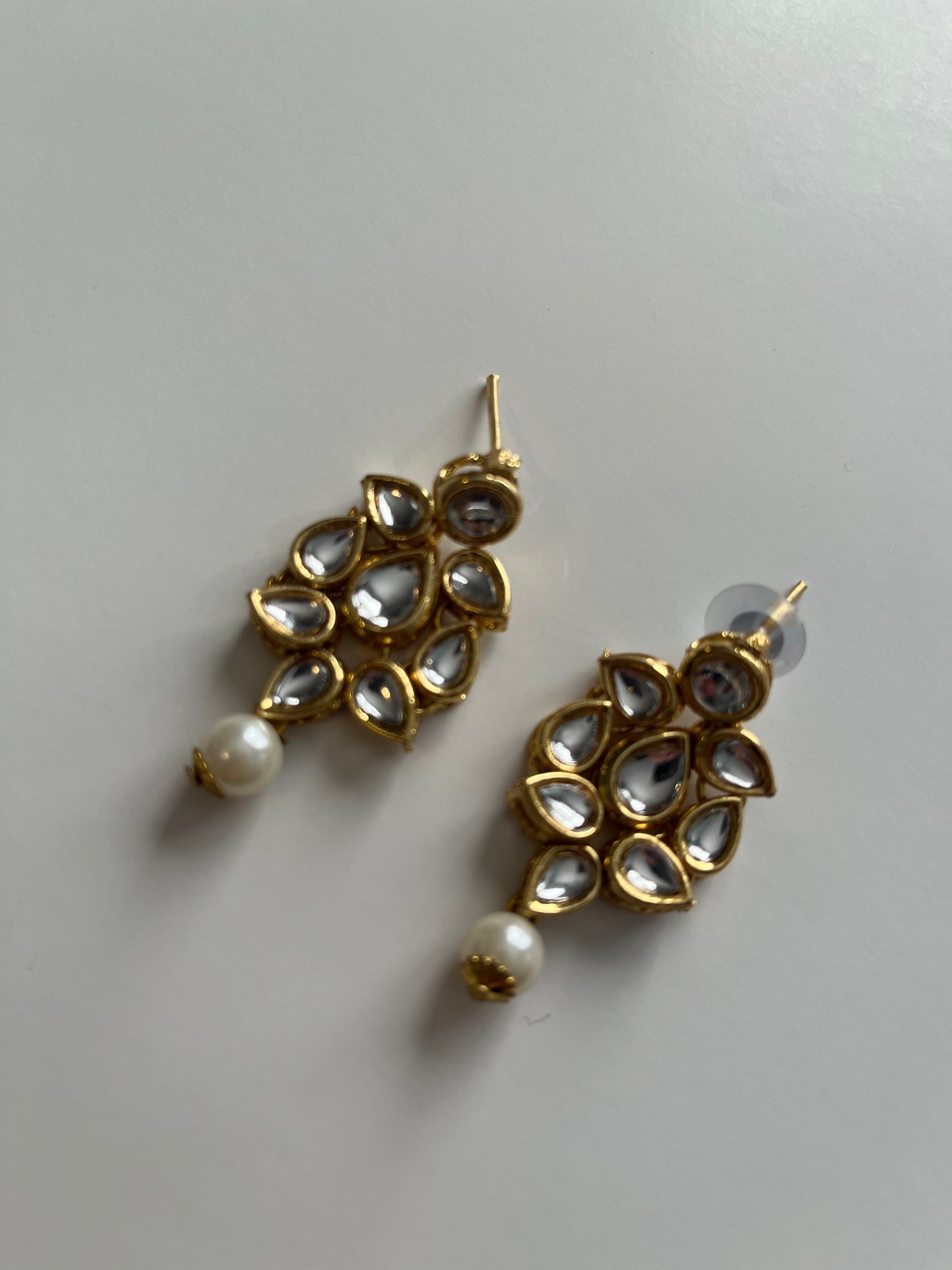 Faux Kundan Earrings