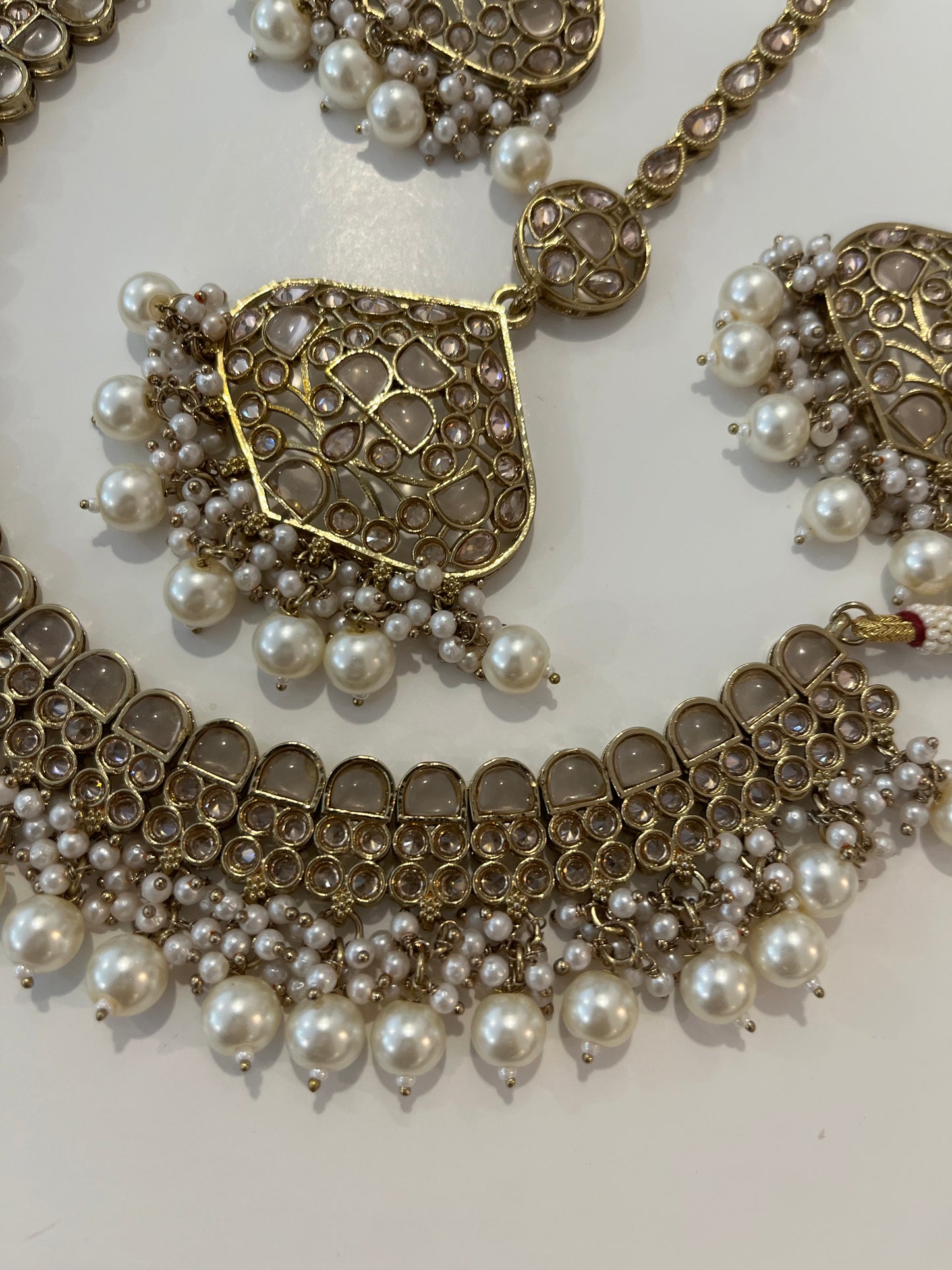 White Pearl Gold Set