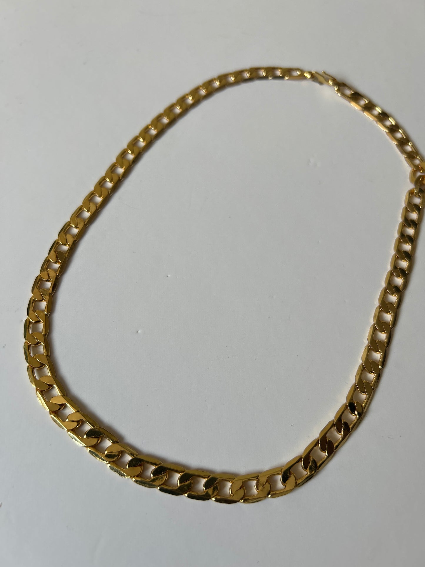 Faux Gold Men’s Necklace