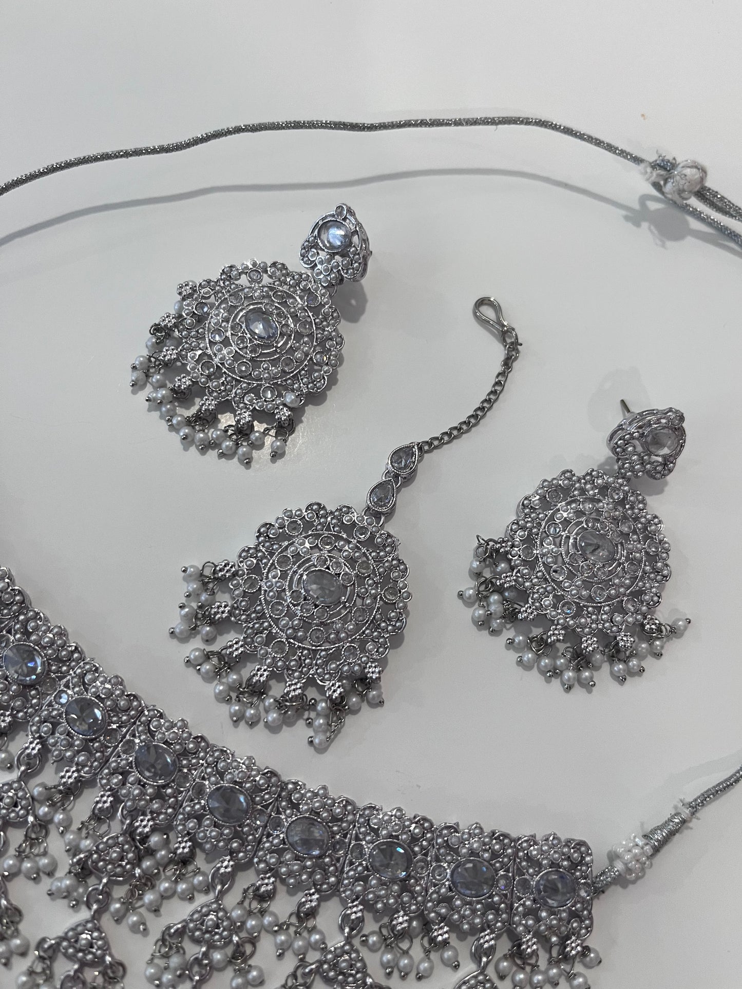 Silver Waterfall Set