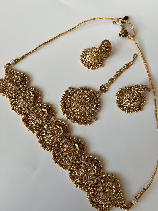 Antique Gold Jumke Set