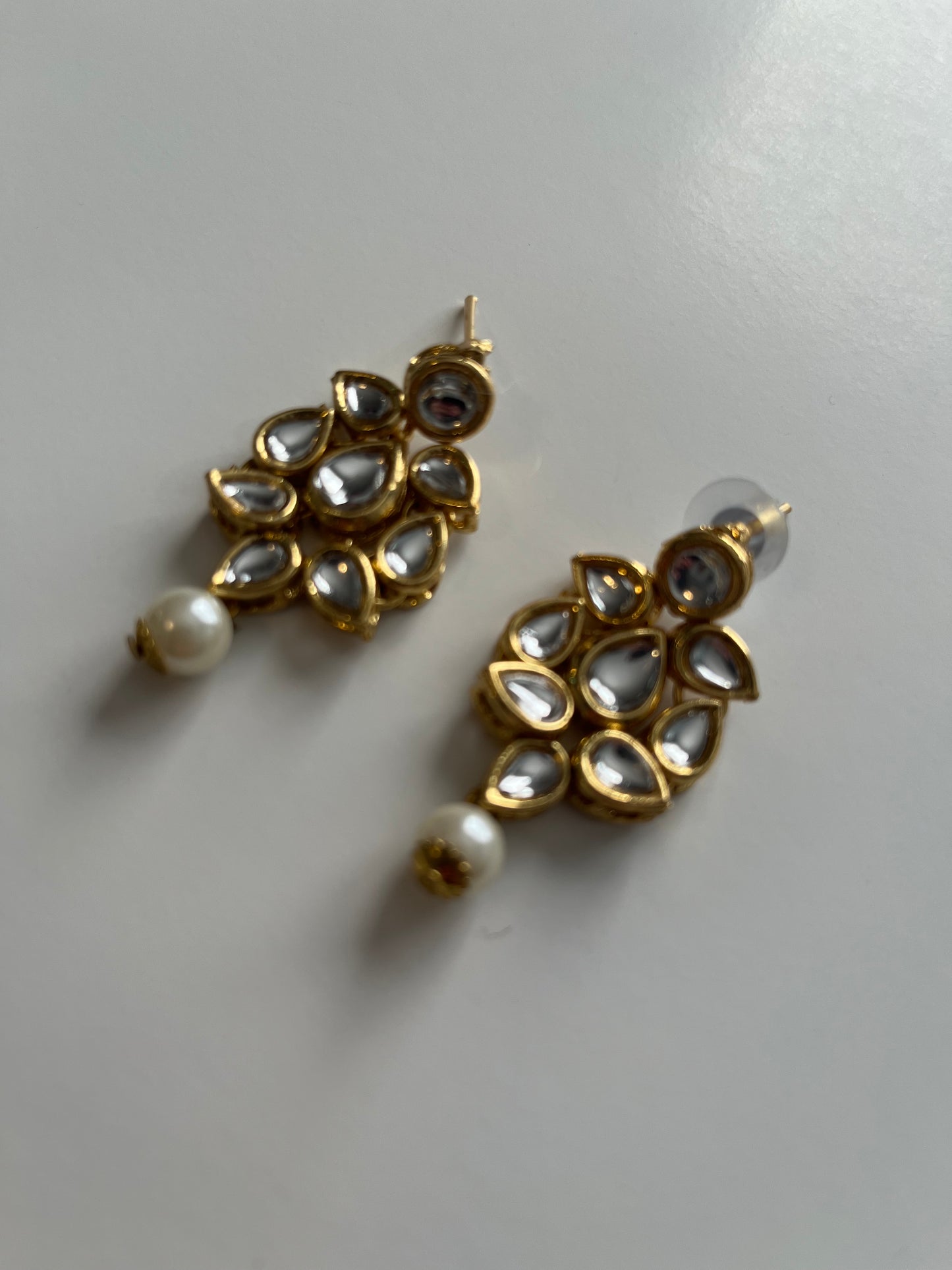 Faux Kundan Earrings