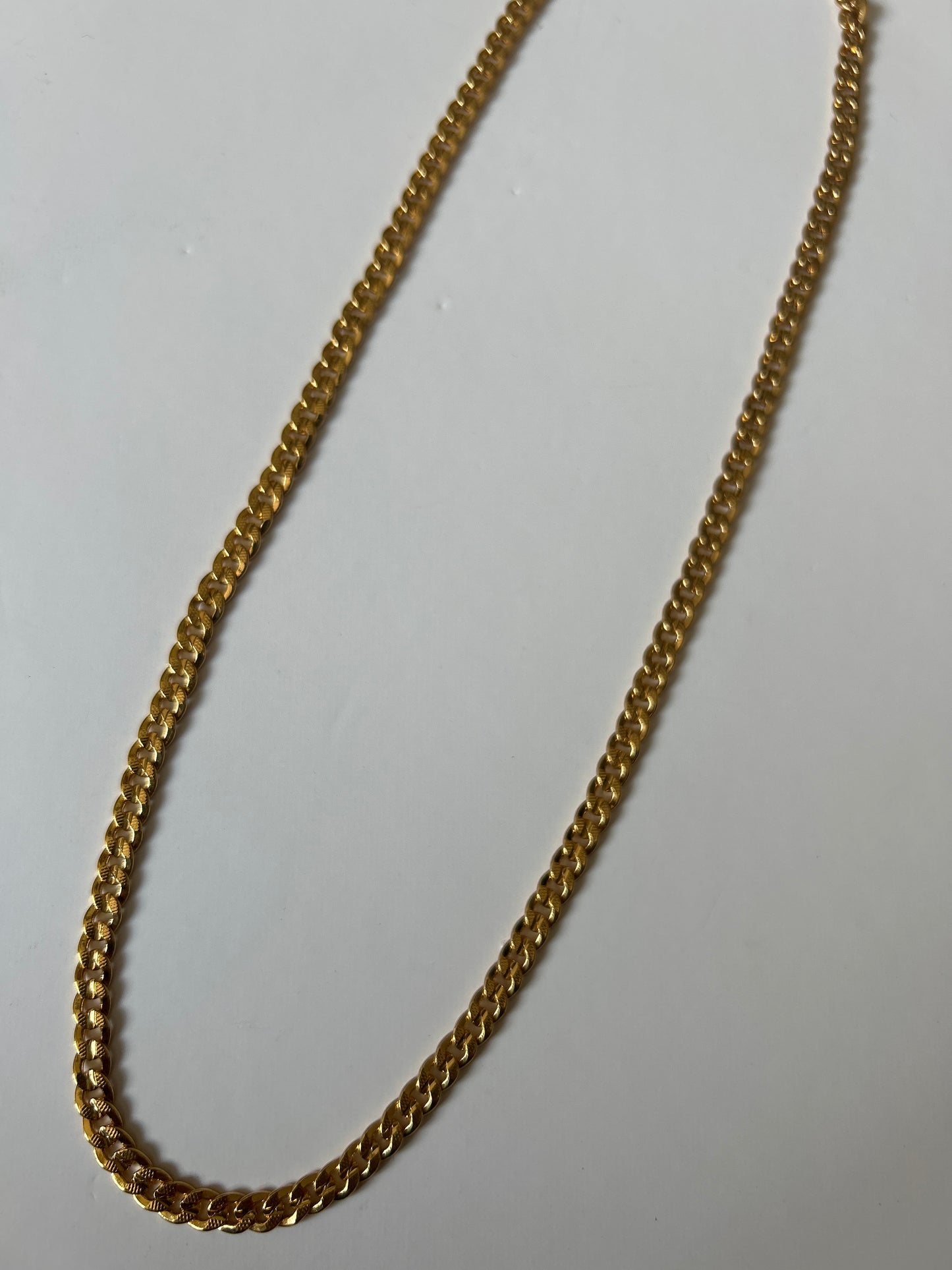 Faux Gold Men’s Necklace