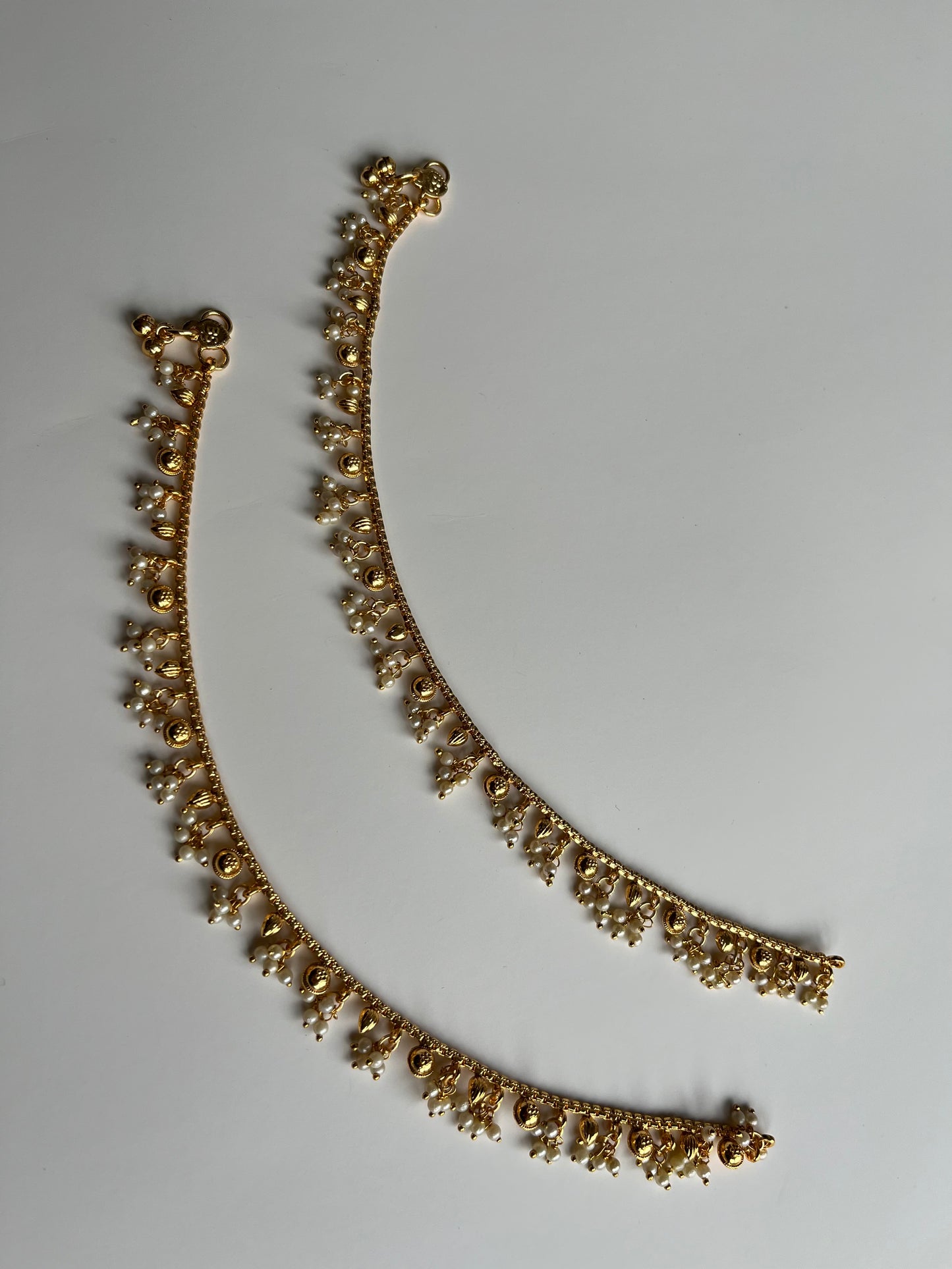 Faux Gold Jhanjar Payal