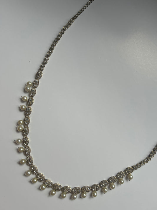 Pearls and Oval Waistchain