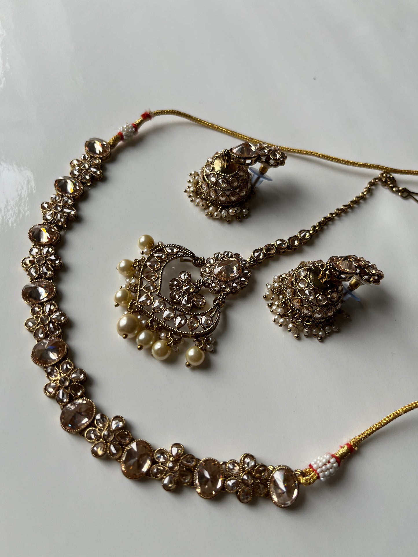 Adorable Amber Gold Jumke Set