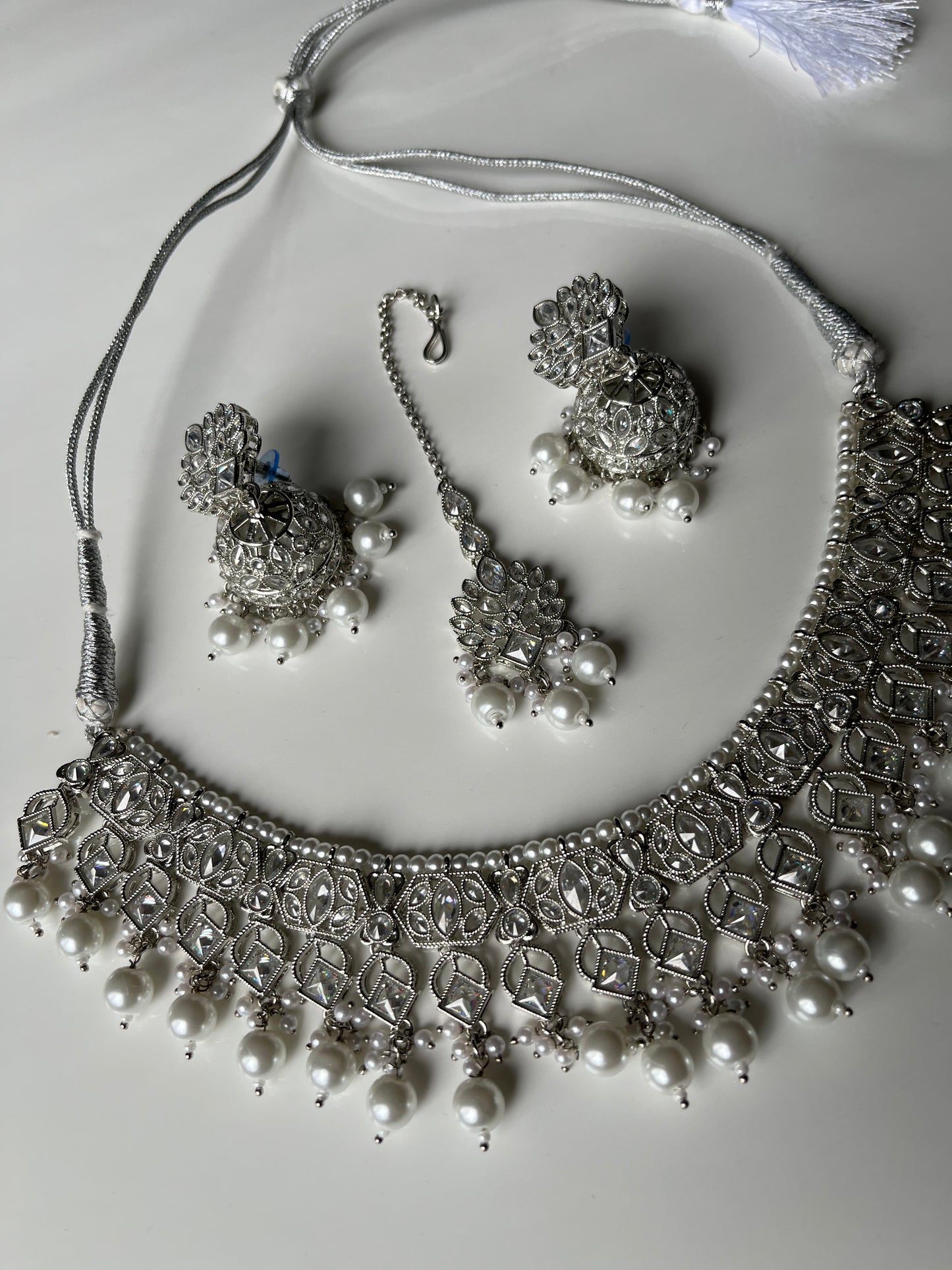 Silver Jumke Necklace