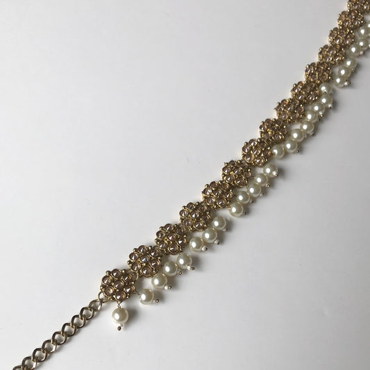 Pearl Floral Waist Chain