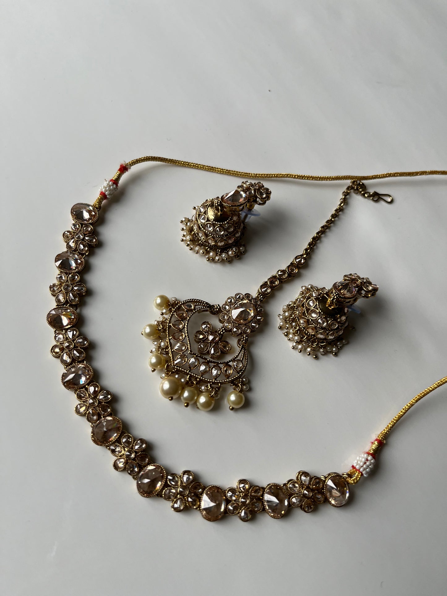 Adorable Amber Gold Jumke Set